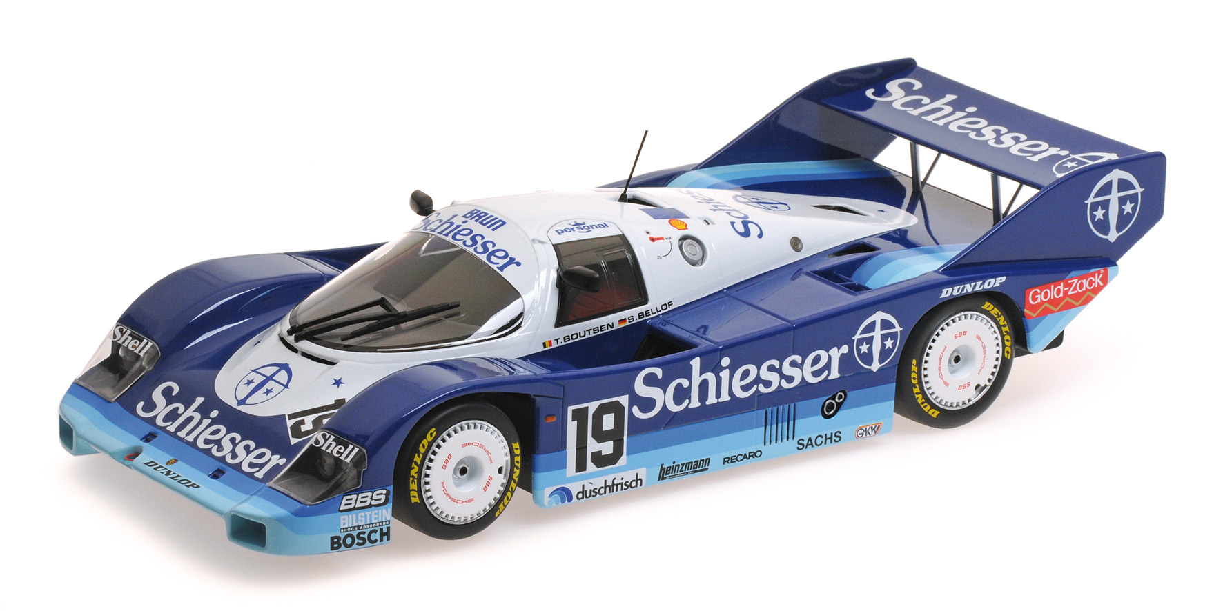 PORSCHE 956 K - 'SCHIESSER' - TEAM BRUN - BELLOF/BOUTSEN - 1000 KM HOCKENHEIM 1985