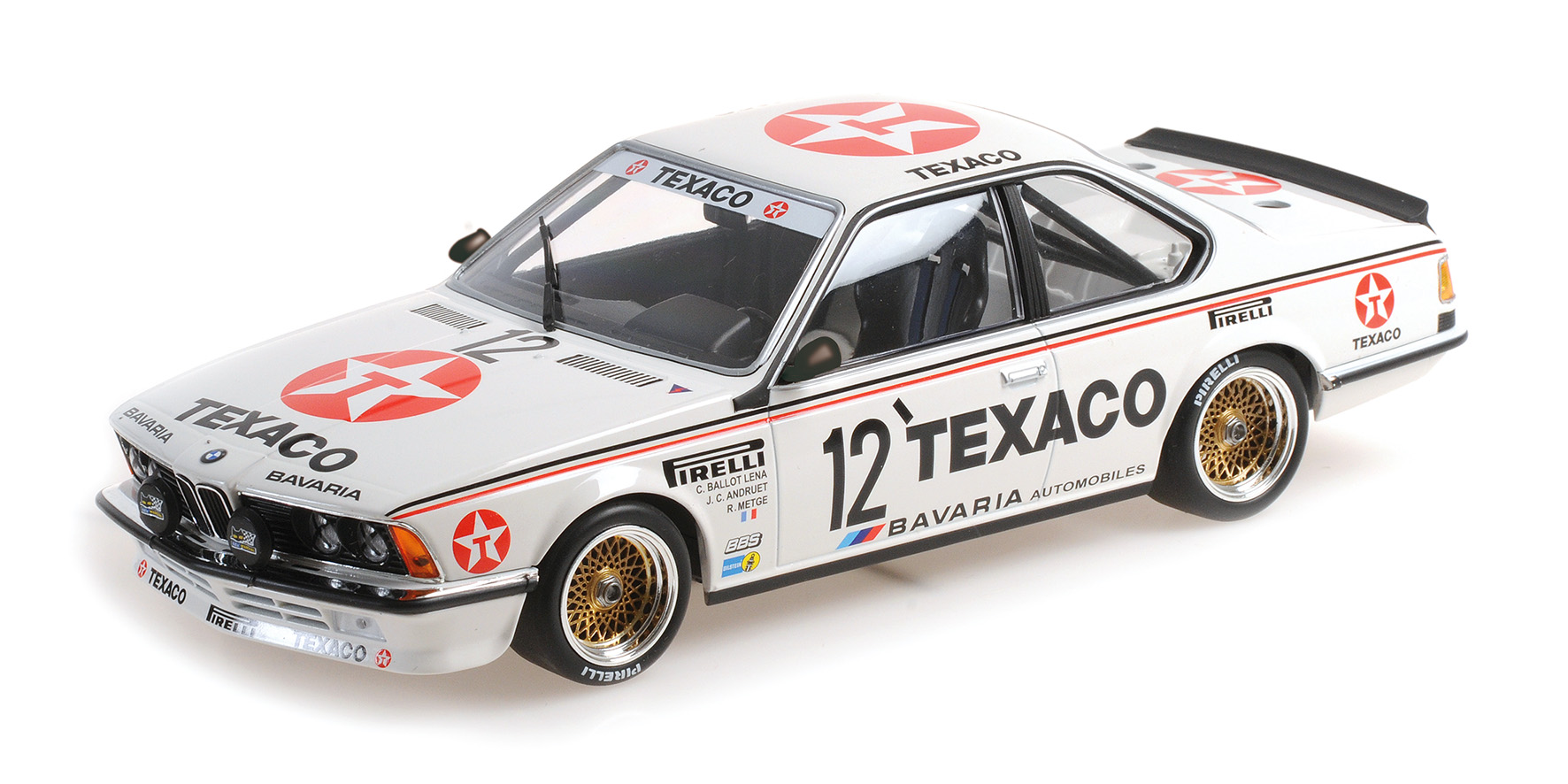 BMW 635 CSI - BAVARIA AUTOMOBILES - BALLOT-LENA / METGE / ANDRUET - 24H SPA 1985