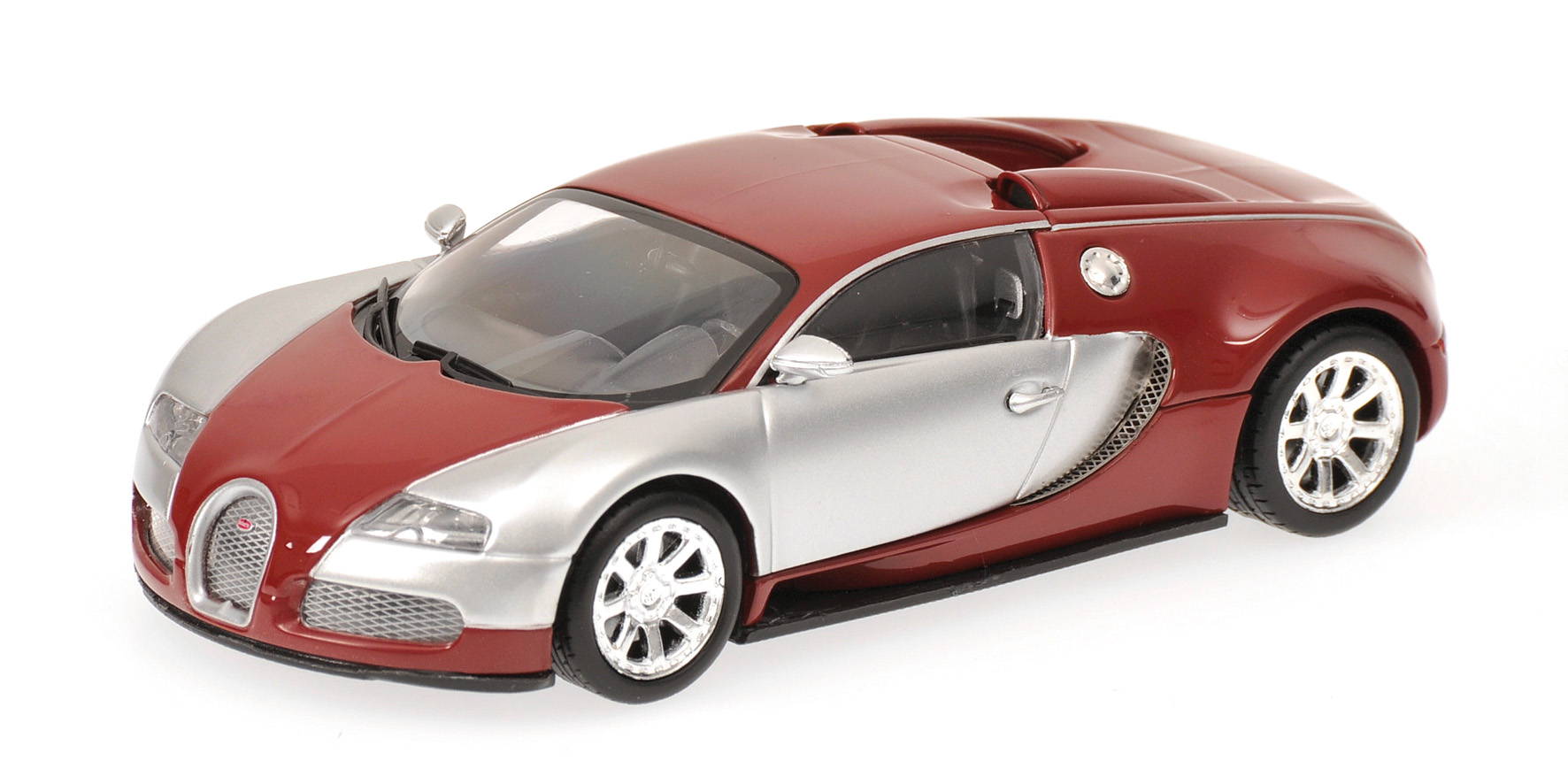 BUGATTI VEYRON EDITION CENTENAIRE - 2009 - CHROME/RED