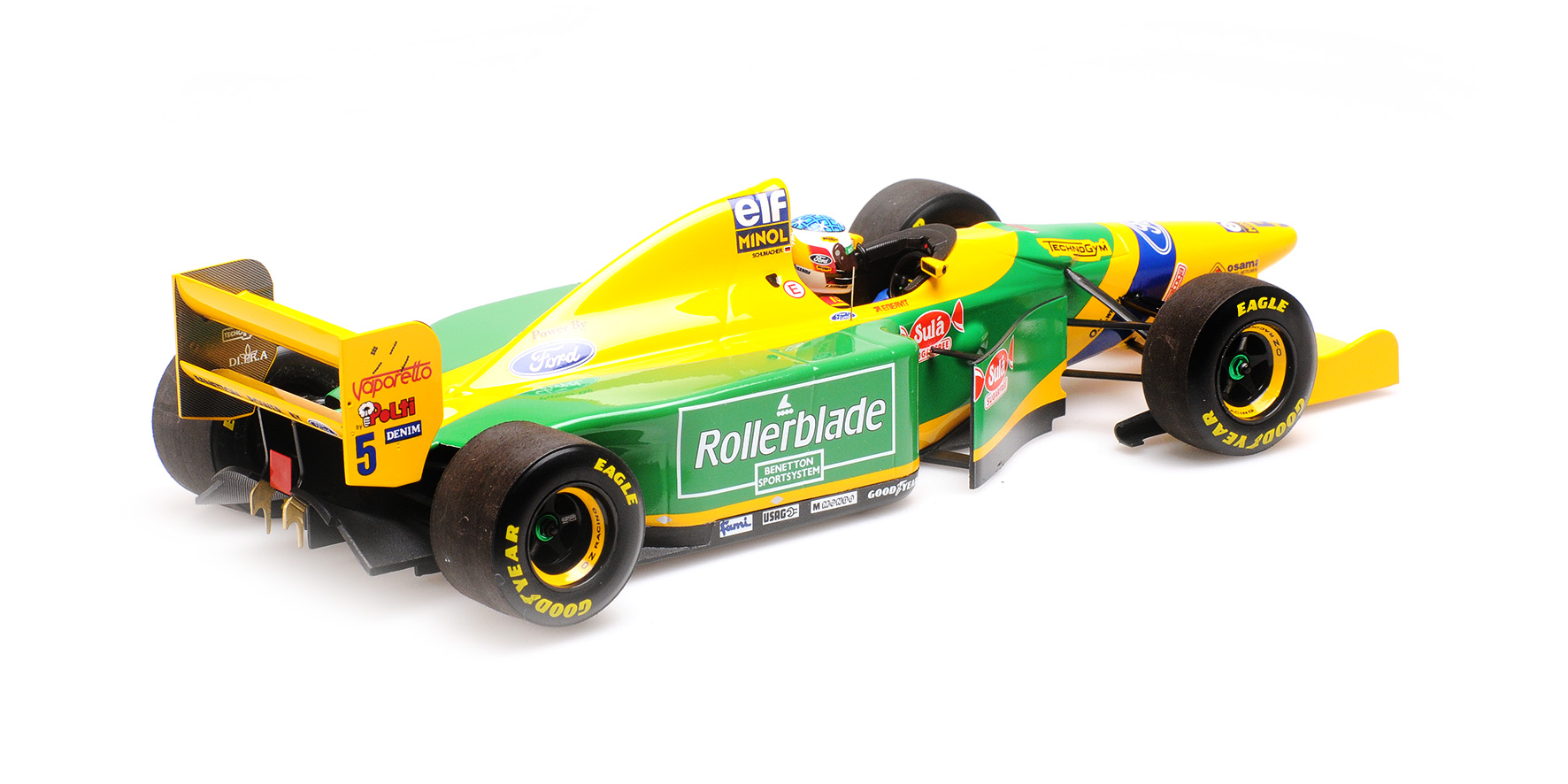 BENETTON FORD B193 - MICHAEL SCHUMACHER - 2ND PLACE CANADIAN GP 1993