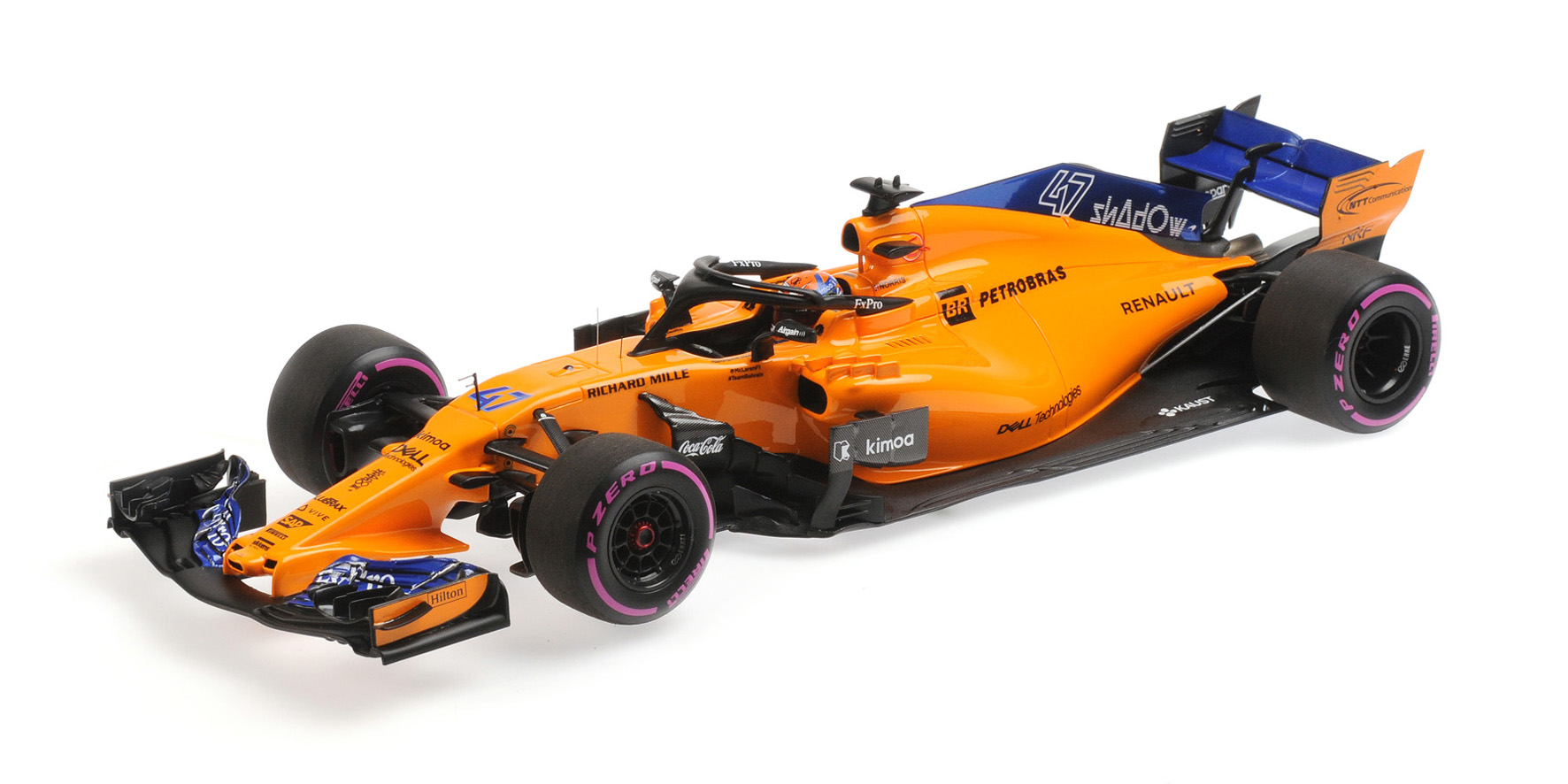 MCLAREN RENAULT MCL33 - LANDO NORRIS - TESTING ABU DHABI 2018