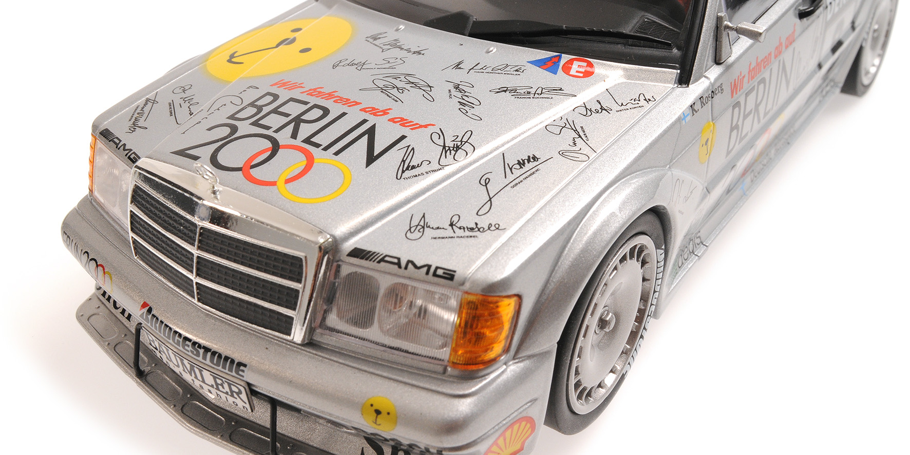 MERCEDES-BENZ 190E 2.5-16 EVO 2 - TEAM AMG-MERCEDES - KEKE ROSBERG - DTM 1992