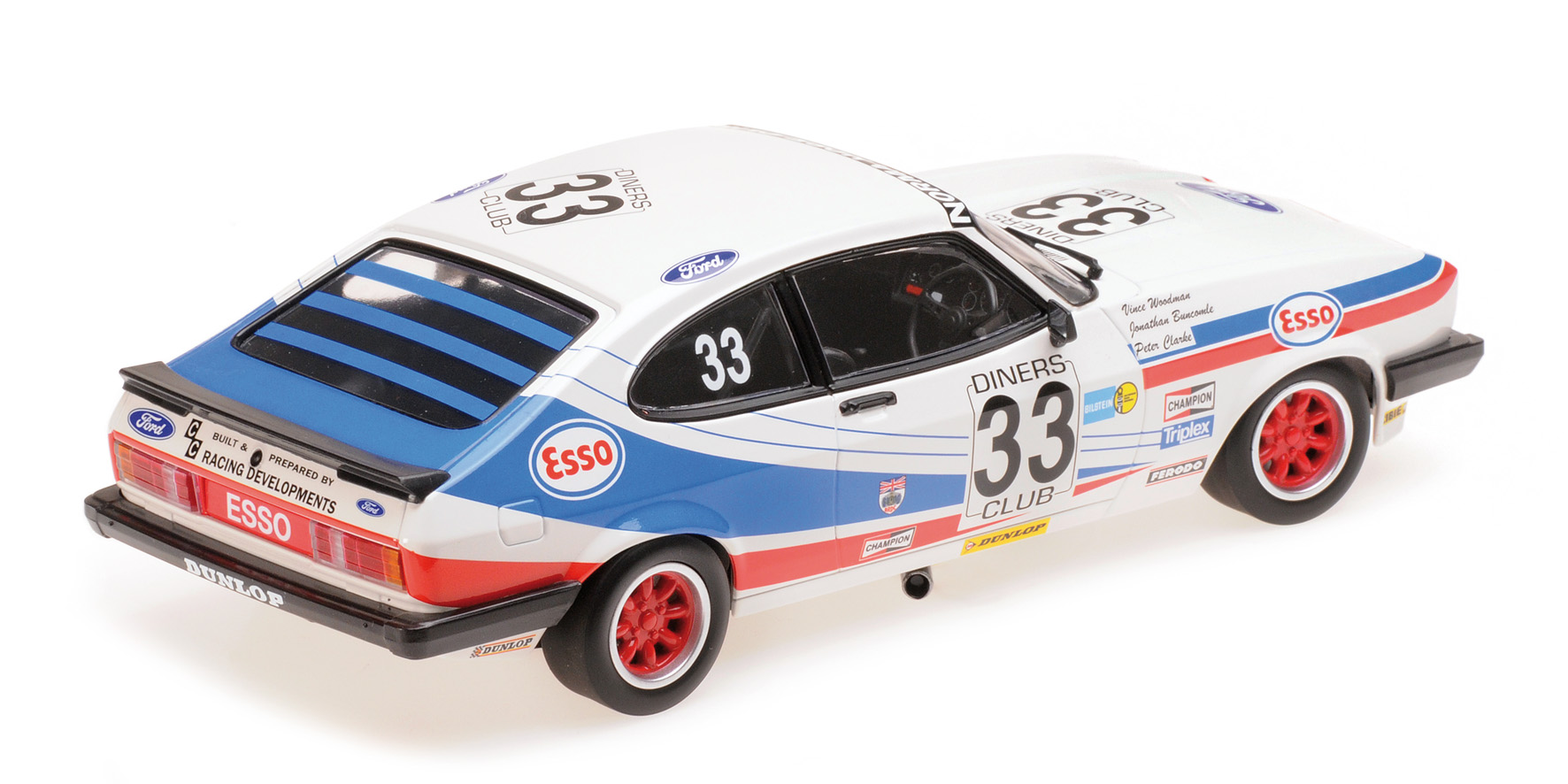 FORD CAPRI 3,0 - V.M. WOODMAN - WOODMAN/BUNCOMBE/CLARK - 3RD PLACE SPA 24H 1981