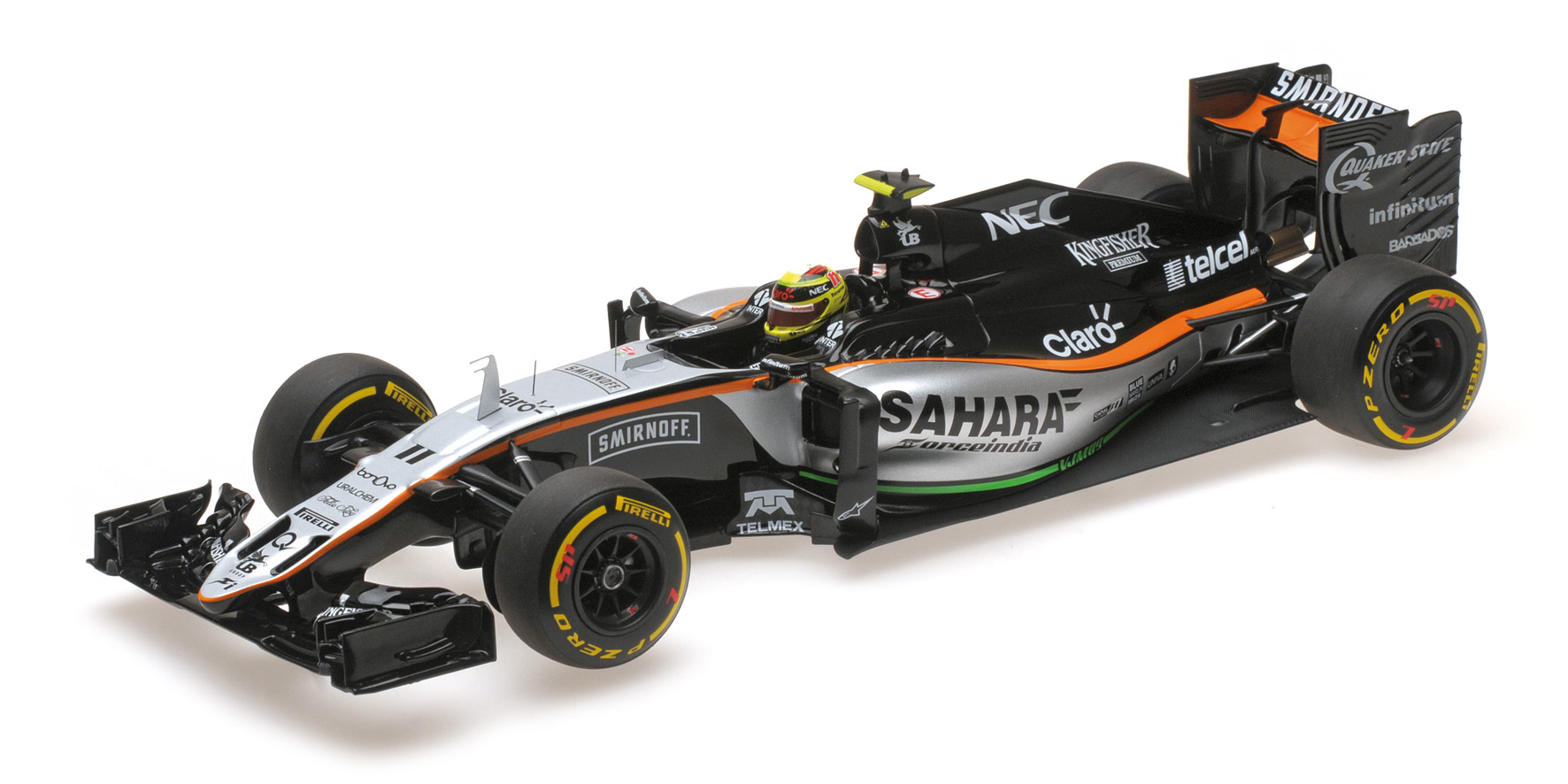 SAHARA FORCE INDIA F1 TEAM MERCEDES VJM09 - SERGIO PEREZ - 3RD PLACE MONACO GP 2016