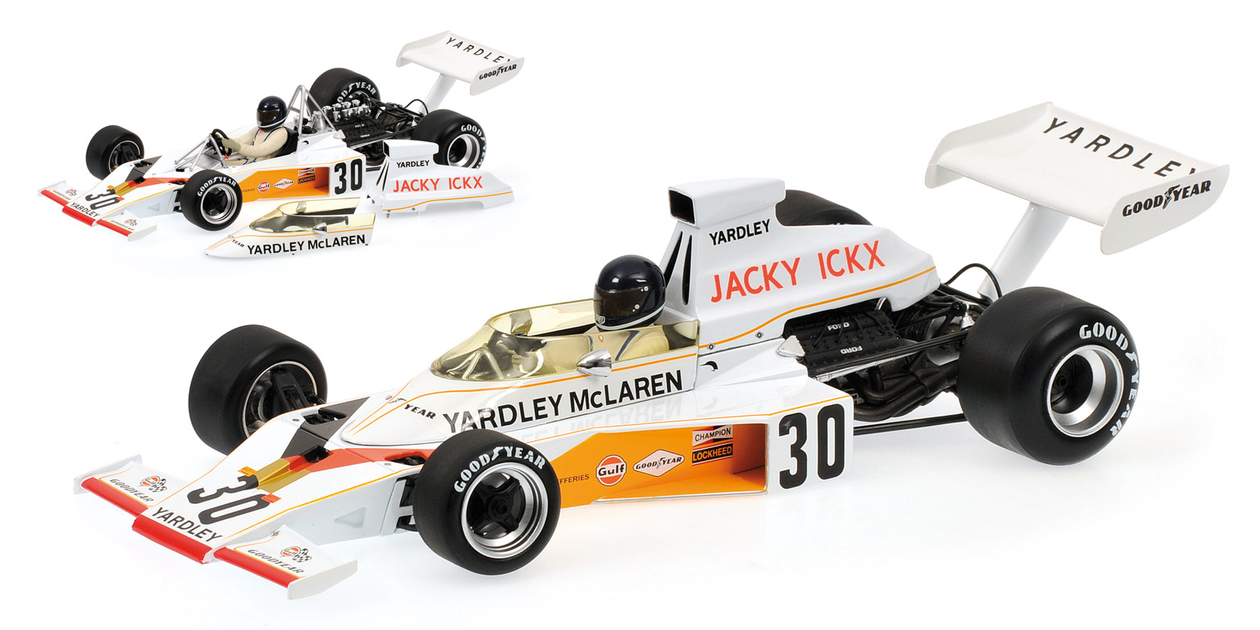 MCLAREN FORD M23 'YARDLEY' - JACKY ICKX - GERMAN GP 1973