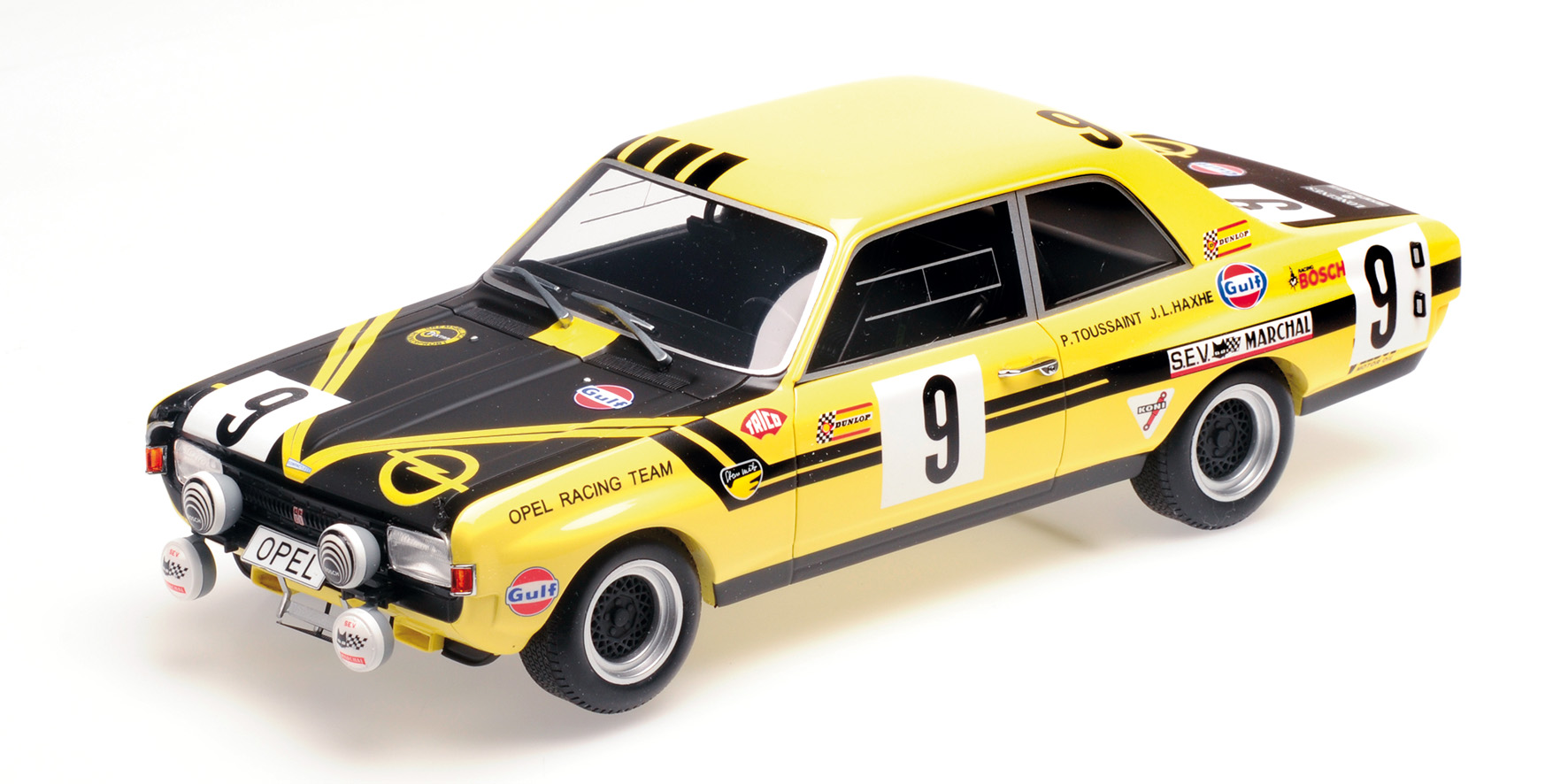 OPEL COMMODORE A STEINMETZ - HAXHE/TOUSSAINT - 24H SPA 1970