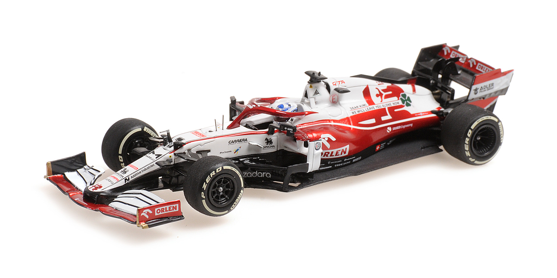ALFA ROMEO RACING ORLEN C41 - KIMI RAIKKONEN - FINAL RACE - ABU DHABI GP 2021