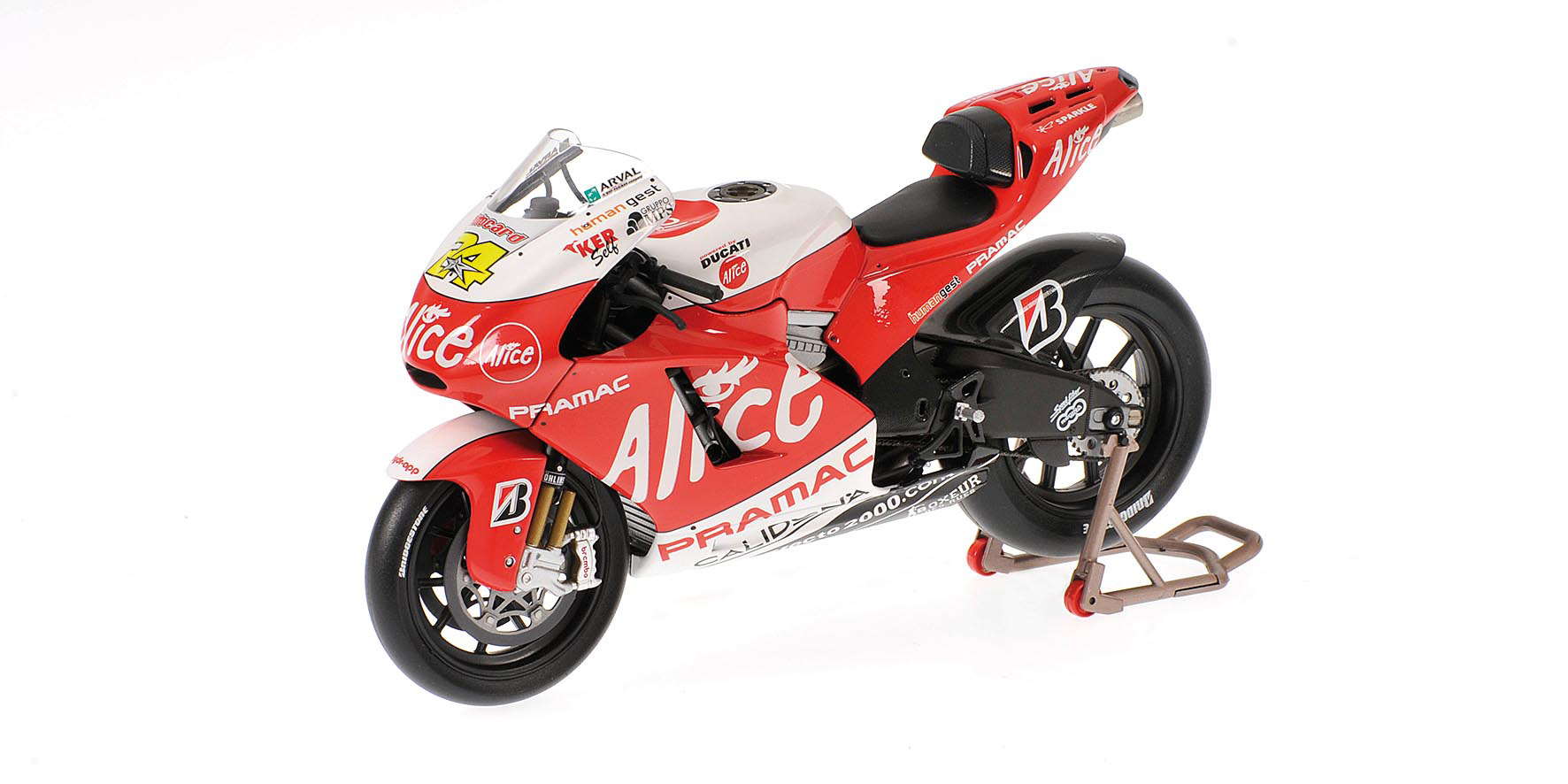 DUCATI DESMOSEDICI GP8 - ANTONIO ELIAS - TEAM ALICE-DUCATI - MOTOGP 2008