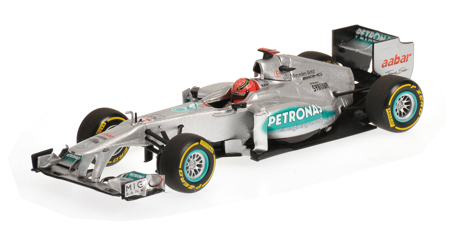 MERCEDES AMG F1 TEAM - SHOWCAR - MICHAEL SCHUMACHER - 2012