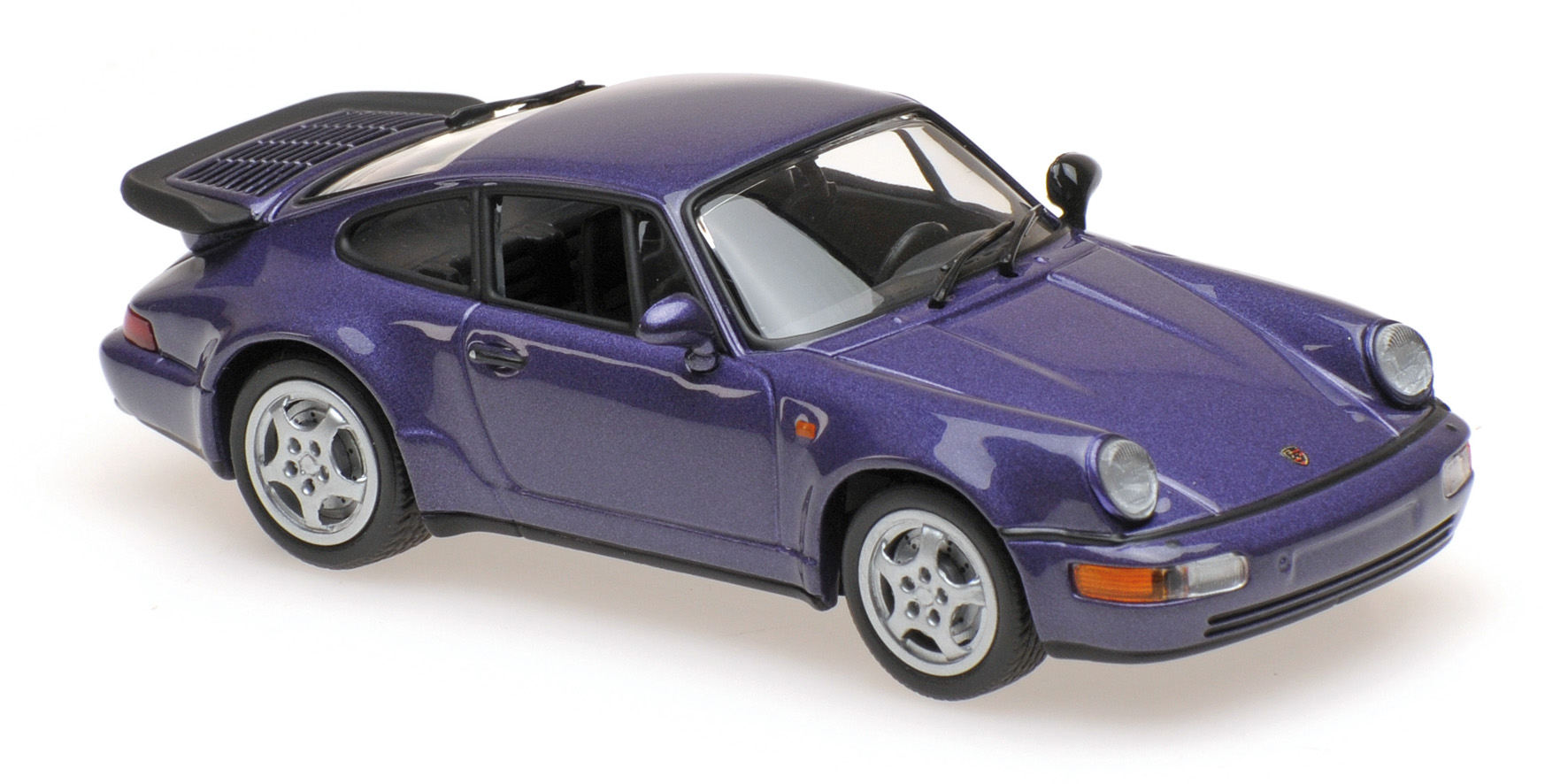 PORSCHE 911 TURBO (964) - 1990 - PURPLE METALLIC