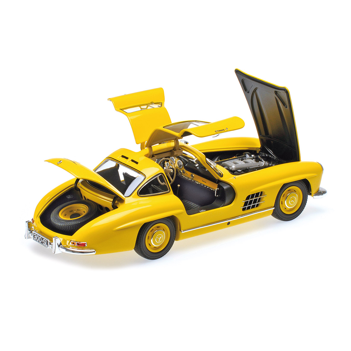 MERCEDES-BENZ 300 SL (W198 I) - 1954 - YELLOW
