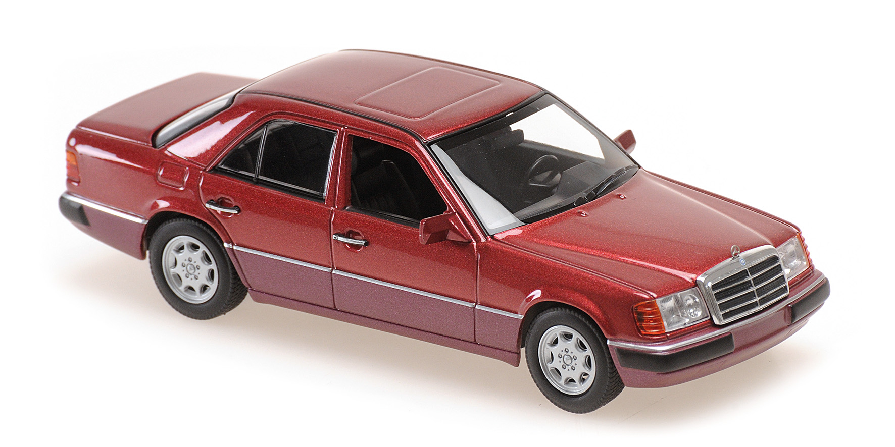 MERCEDES-BENZ 230E - 1991 - DARK RED METALLIC