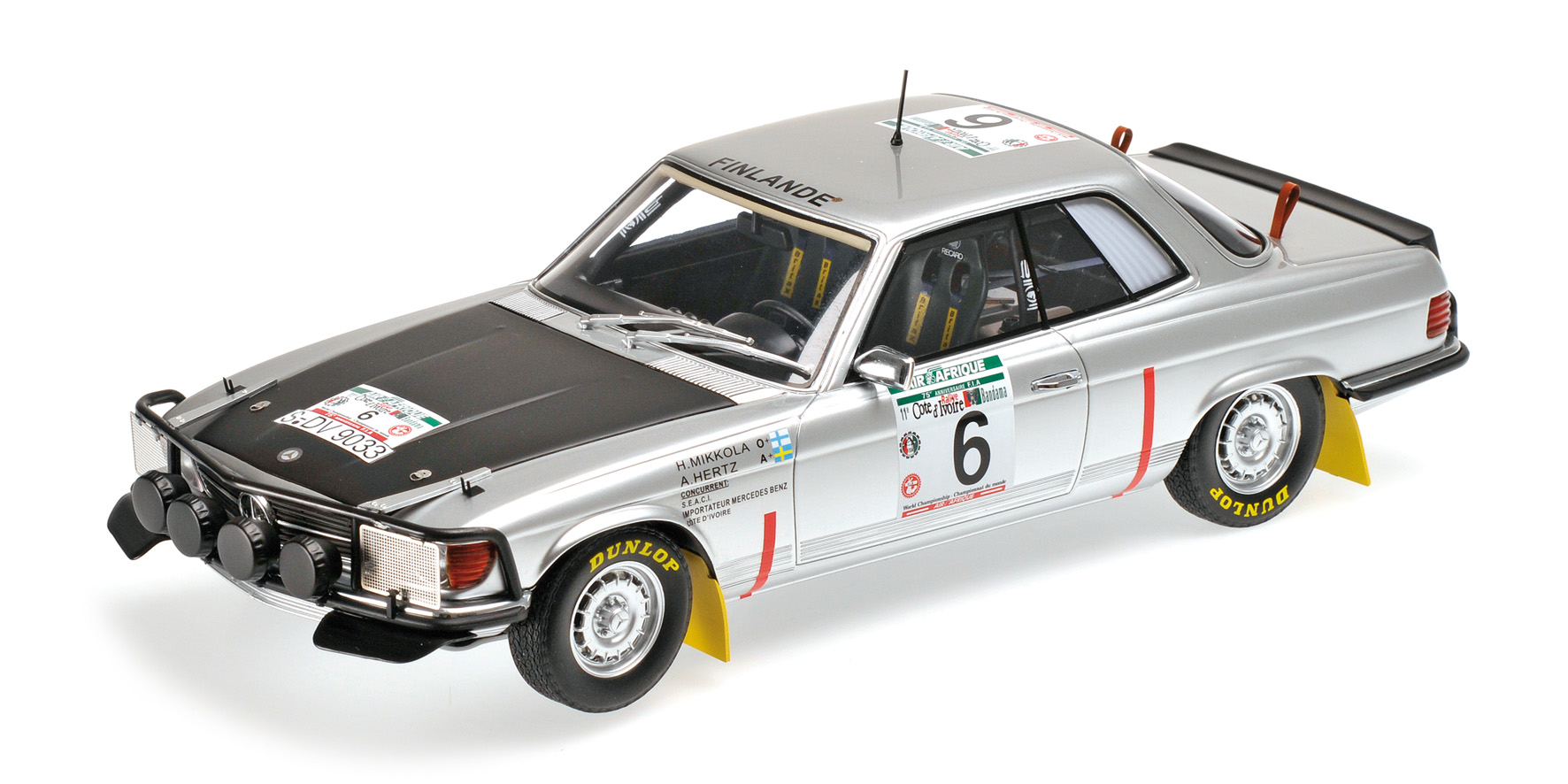 MERCEDES-BENZ 450 SLC 5.0 - MIKKOLA/HERTZ - RALLY BANDAMA 1979