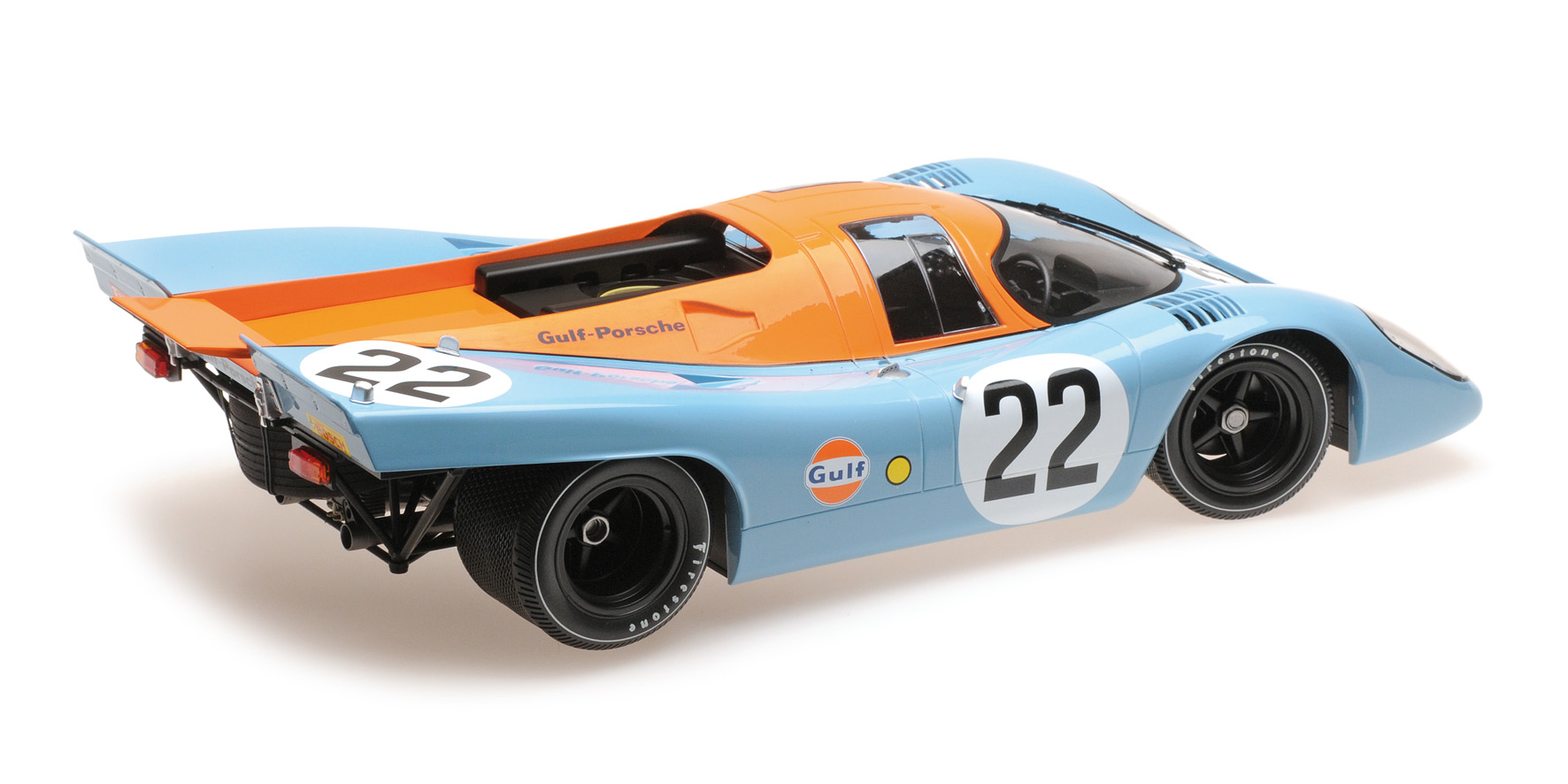 PORSCHE 917K - J.W. ENGINEERING - HAILWOOD/HOBBS - LE MANS 24 HOURS 1970