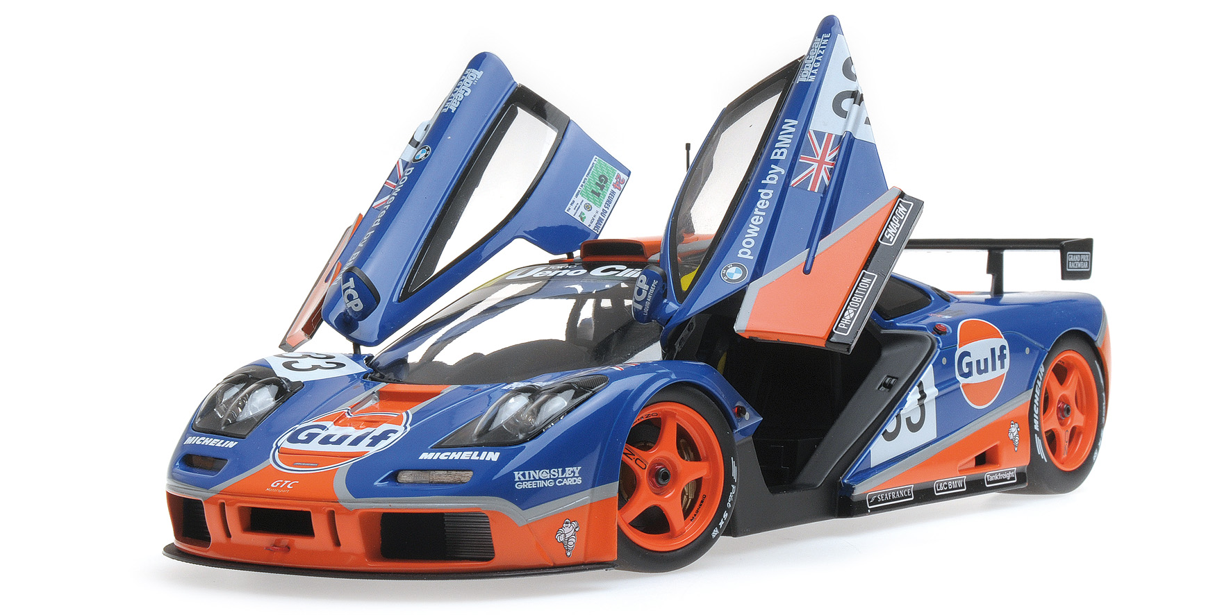 MCLAREN F1 GTR -  BELLM/WEAVER/LEHTO - 24H LE MANS 1996