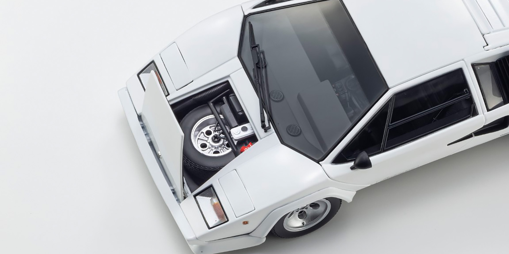 LAMBORGHINI COUNTACH LP 400 S - WHITE - (08320WFL)