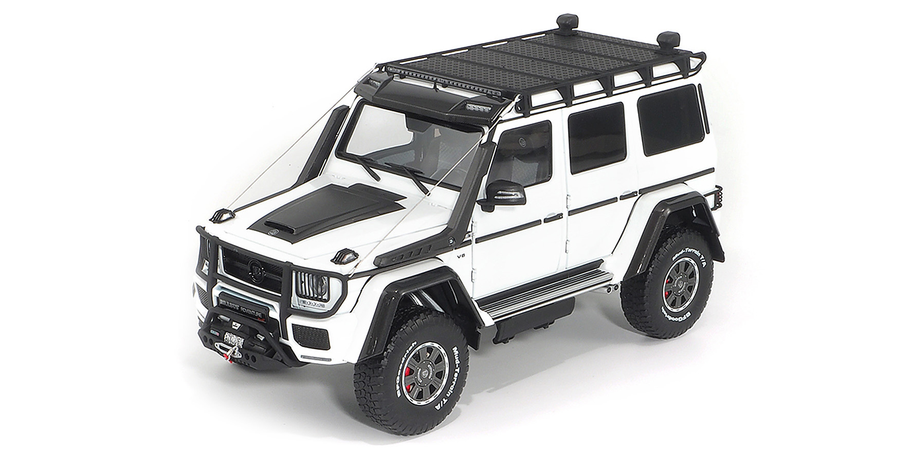 BRABUS 550 ADVENTURE MERCEDES-BENZ G 500 4x4² - WHITE