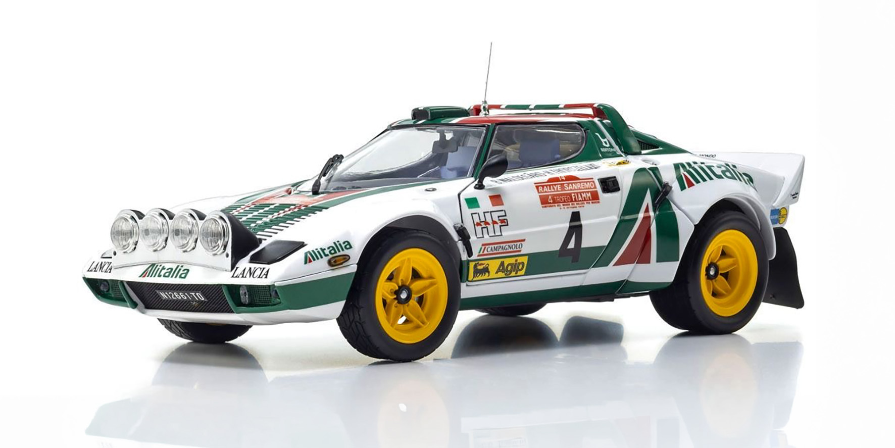LANCIA STRATOS HF - WINNER RALLYE SANREMO 1976 - #4 (08130F)
