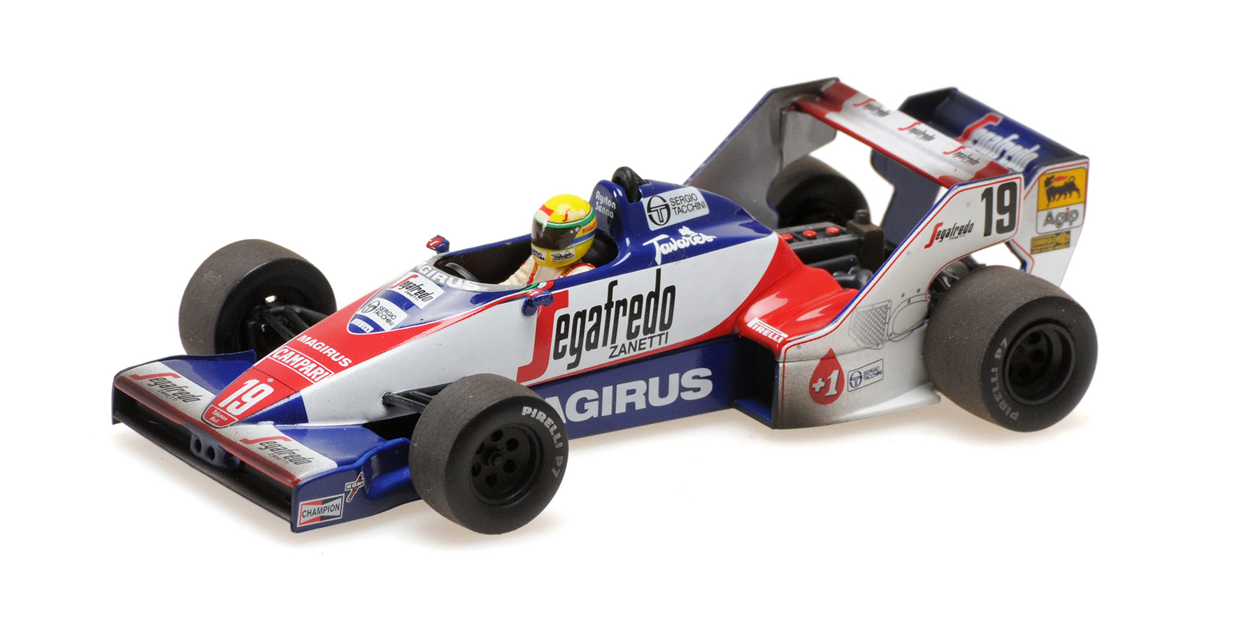 TOLEMAN HART TG183B - AYRTON SENNA - BRAZILIAN GP 1984 - DIRTY VERSION