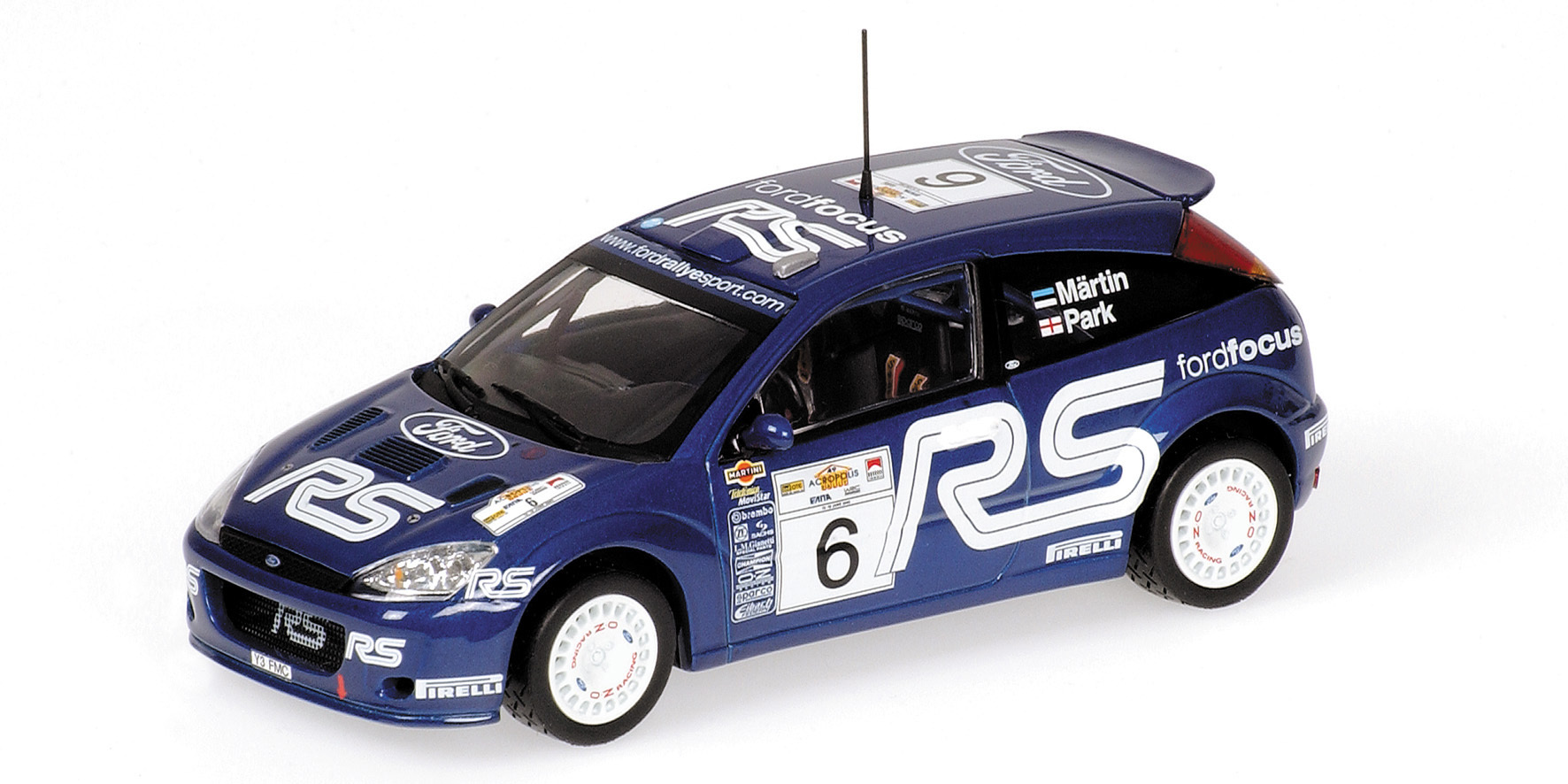 FORD FOCUS RS WRC AKROPOLIS 2002