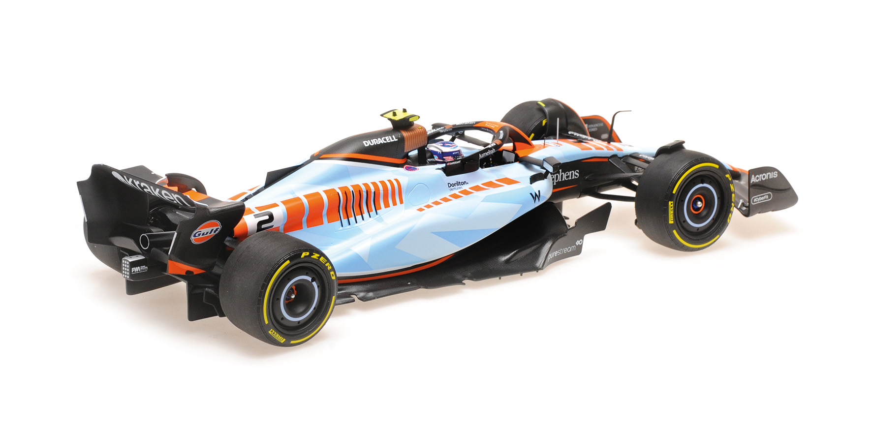 WILLIAMS RACING FW45 - LOGAN SARGEANT - SINGAPORE GP - 2023