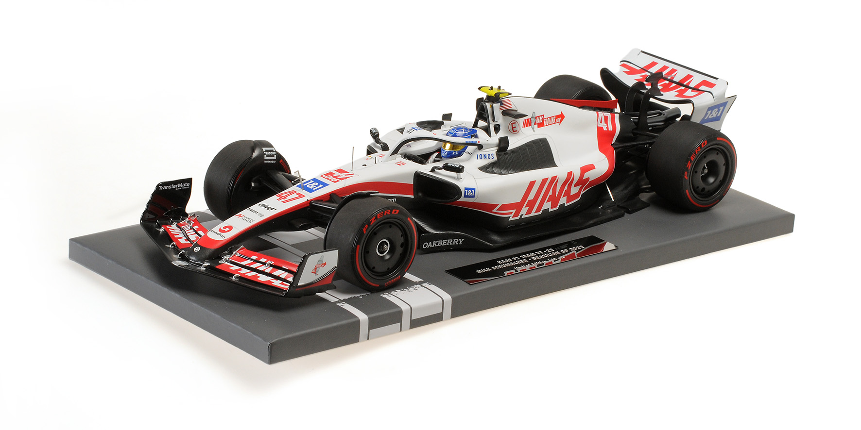HAAS F1 TEAM VF-22 - MICK SCHUMACHER - BRAZILIAN GP 2022