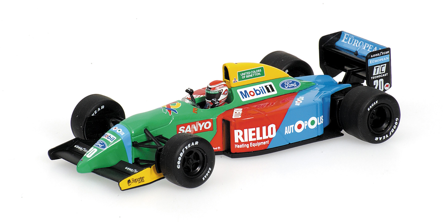 BENETTON FORD B190 - NELSON PIQUET - 1990