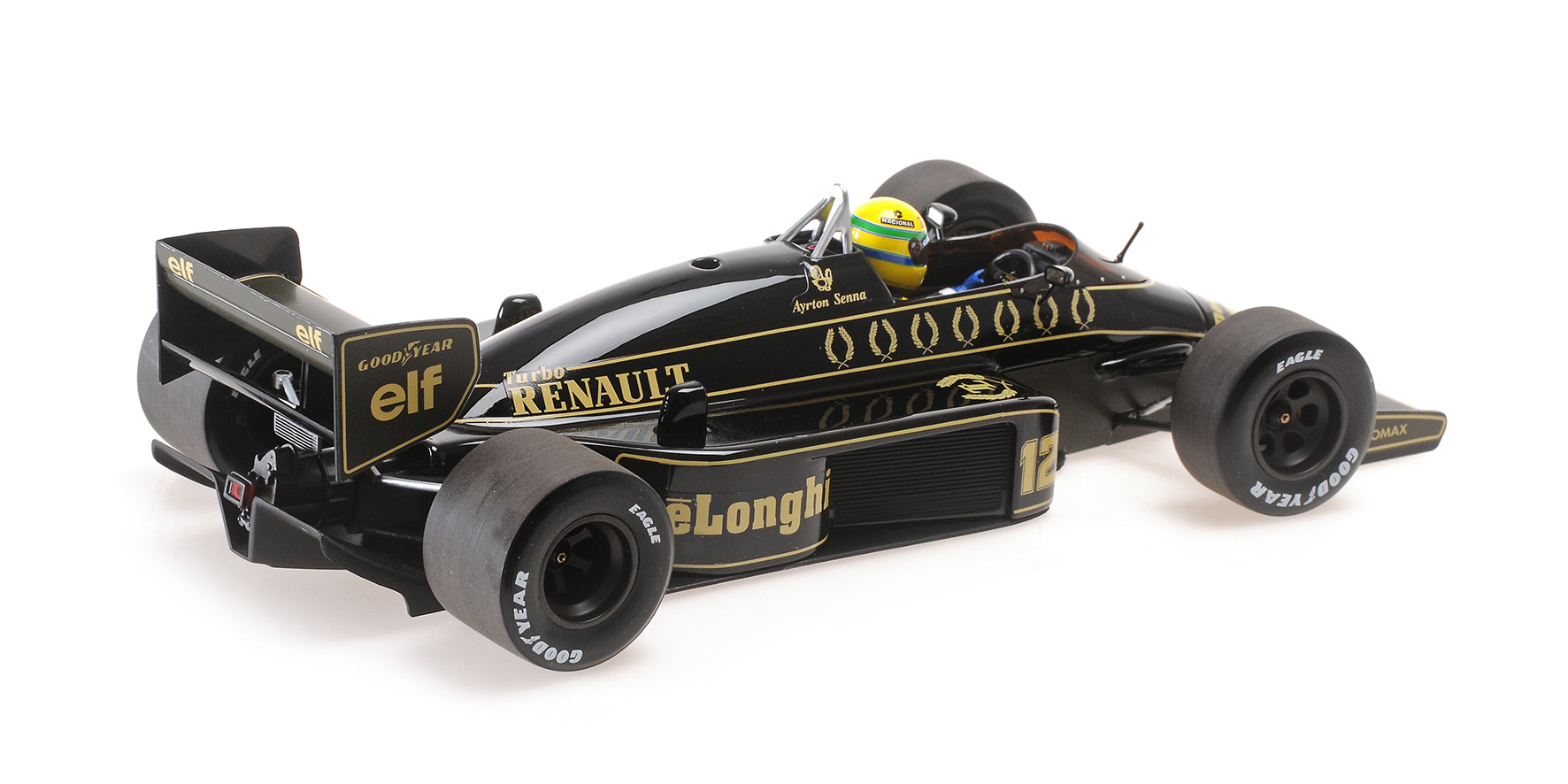 LOTUS RENAULT 98T - AYRTON SENNA - 1986 - DIRTY VERSION
