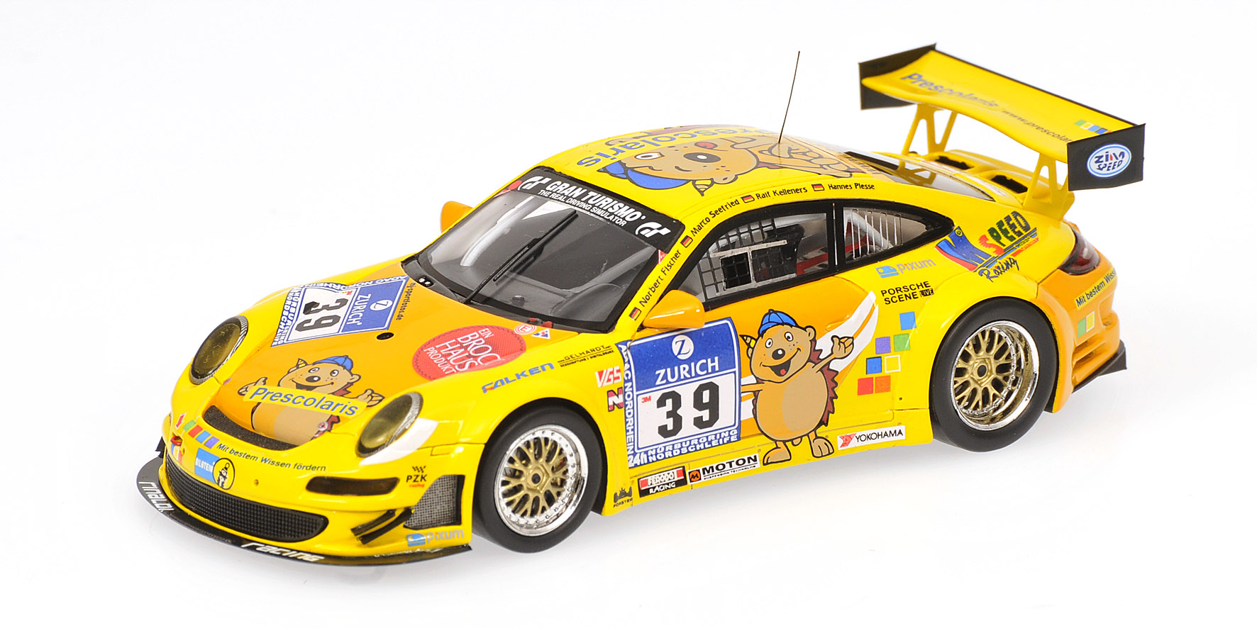 PORSCHE GT3 997 - TEAM MSPEED - FISCHER/SEEFRIED/KELLENERS/PLESSE - 24H ADAC NÜRBURGRING 2010
