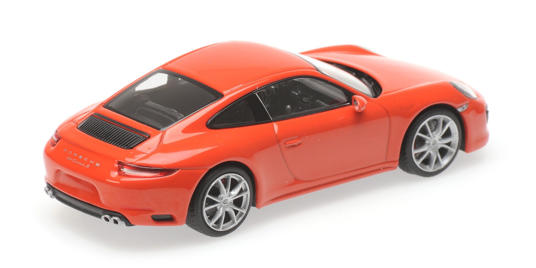 PORSCHE 911 CARRERA - 2018 - LAVAORANGE – EXCLUSIVE FOR MINICHAMPS.DE