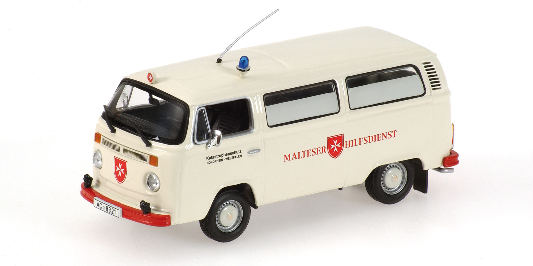 VOLKSWAGEN T2 -1972 - KRANKENWAGEN 'MALTESER'