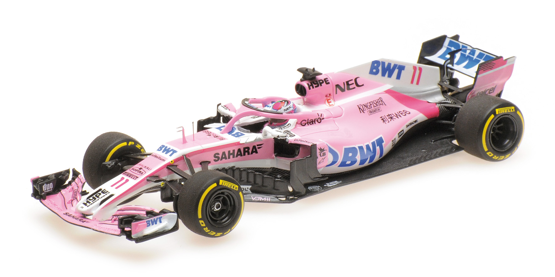 SAHARA FORCE INDIA F1 MERCEDES VJM11 - SERGIO PÉREZ - 2018