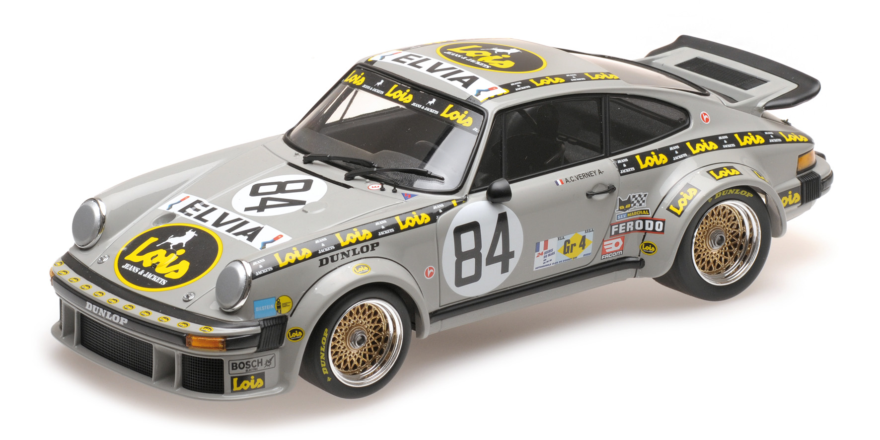 PORSCHE 934 - ANNY CHARLOTTE VERNEY - CHARLOTTE VERNEY/METGE/BARDINON - 24H LE MANS 1979