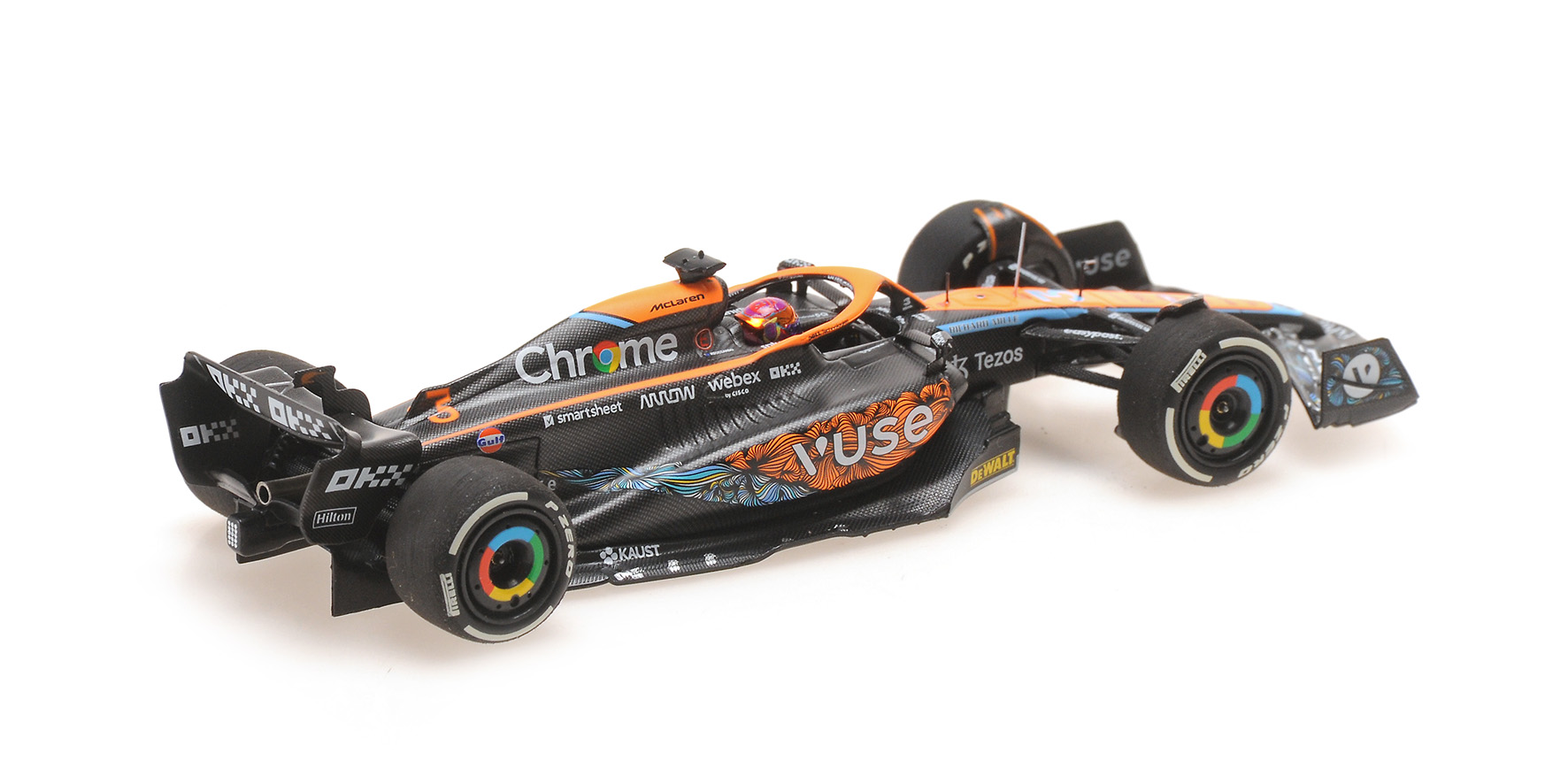 MCLAREN F1 TEAM MCL36 - DANIEL RICCIARDO - ABU DHABI GP 2022