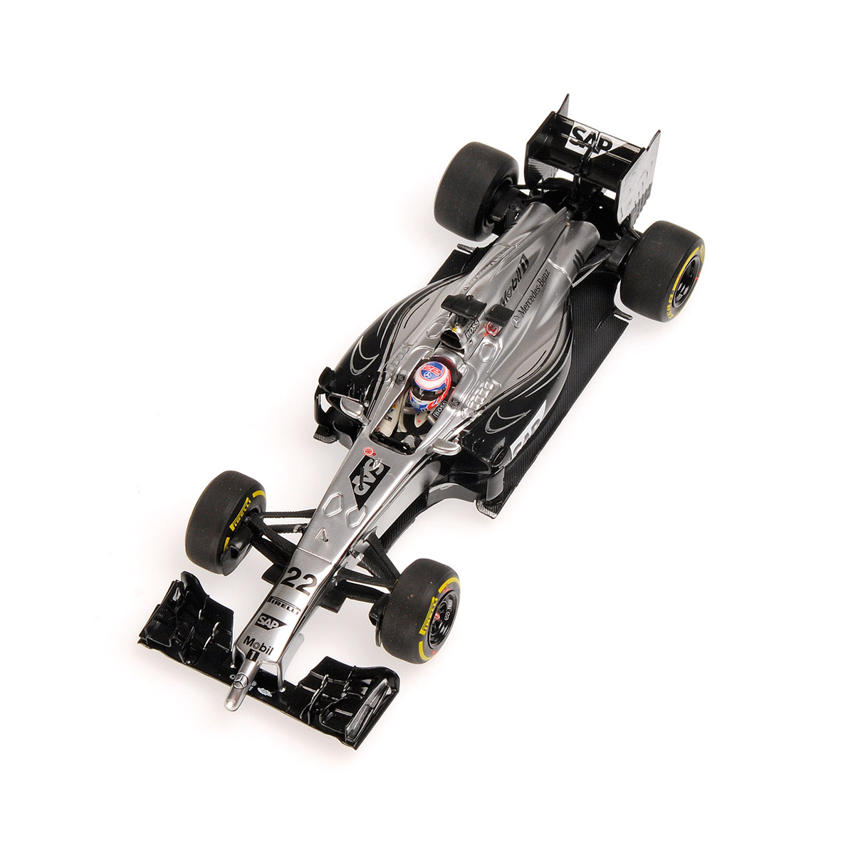 MCLAREN MERCEDES MP4-29 - JENSON BUTTON - 2014 - CHINA GP