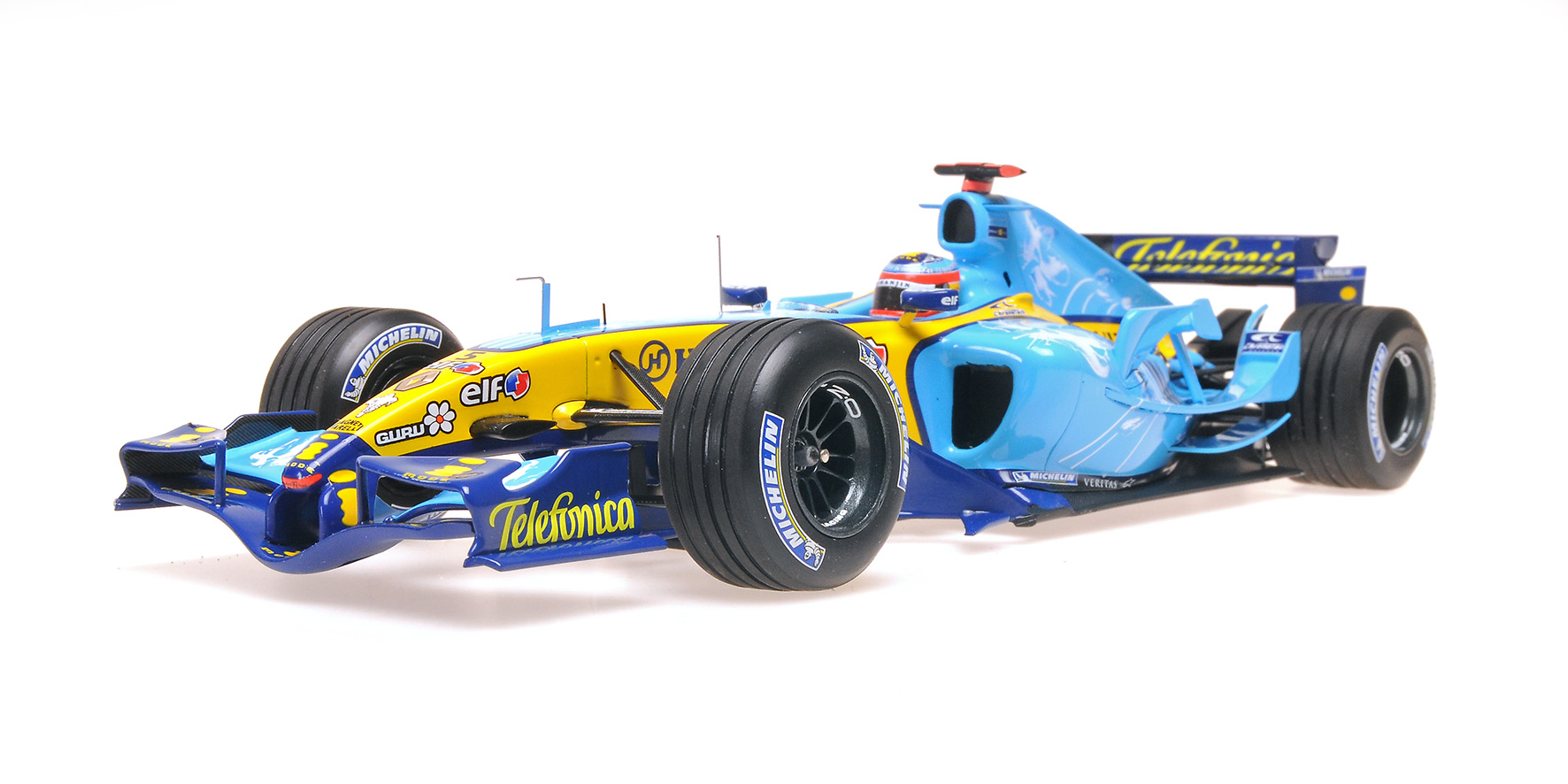 RENAULT F1 TEAM R25 - FERNANDO ALONSO - 2ND PLACE BRITISH GP 2005