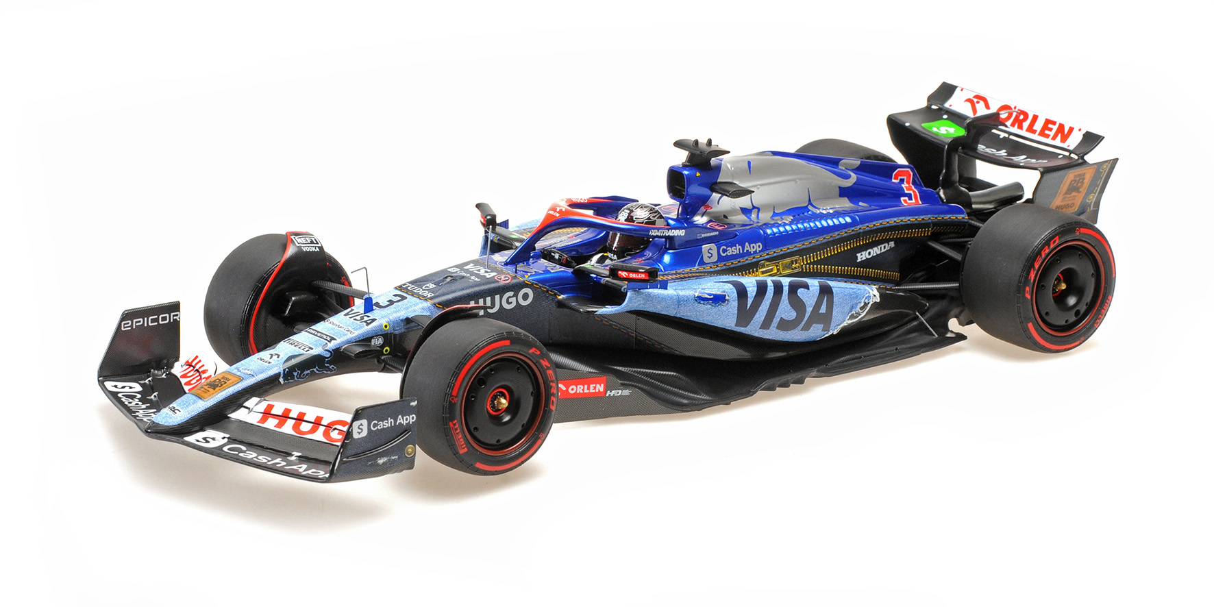 VISA CASH RB FORMULA ONE TEAM VCARB 01 - DANIEL RICCIARDO - FINAL RACE SINGAPORE GP 2024