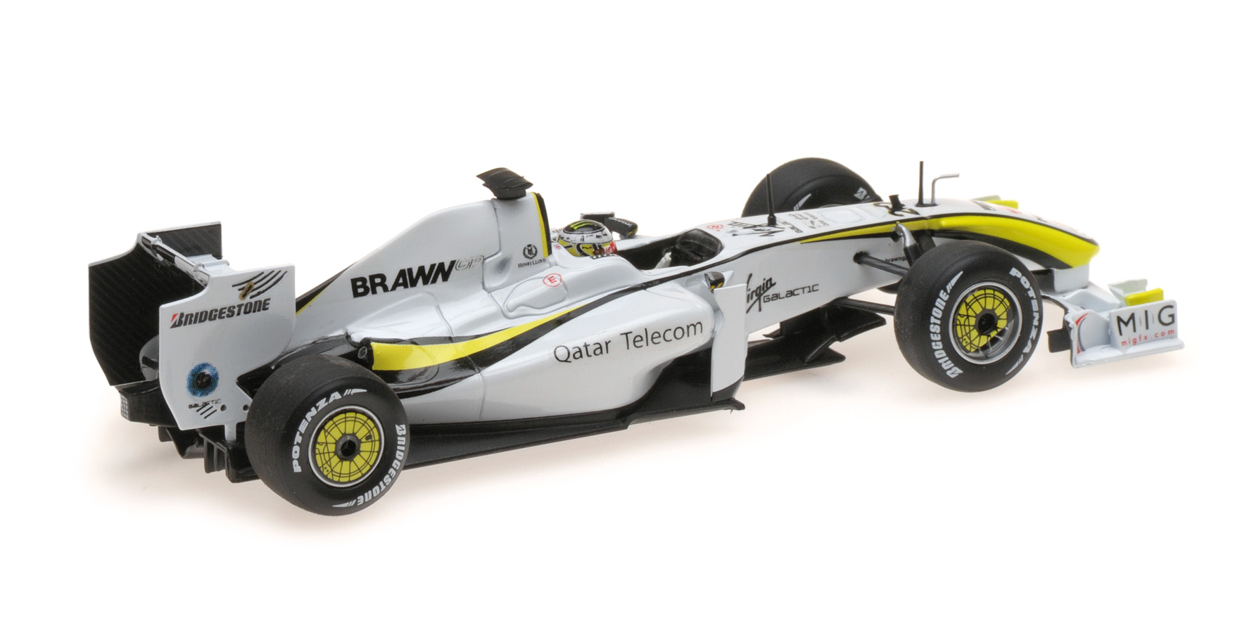 BRAWN GP BGP001 - JENSON BUTTON - WORLD CHAMPION 2009