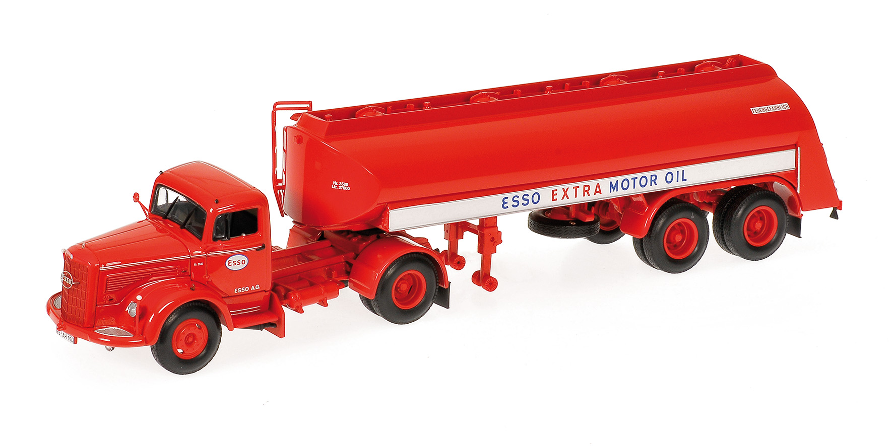 MERCEDES-BENZ LS315 - TANKSATTELZUG - 1954 - 'ESSO'