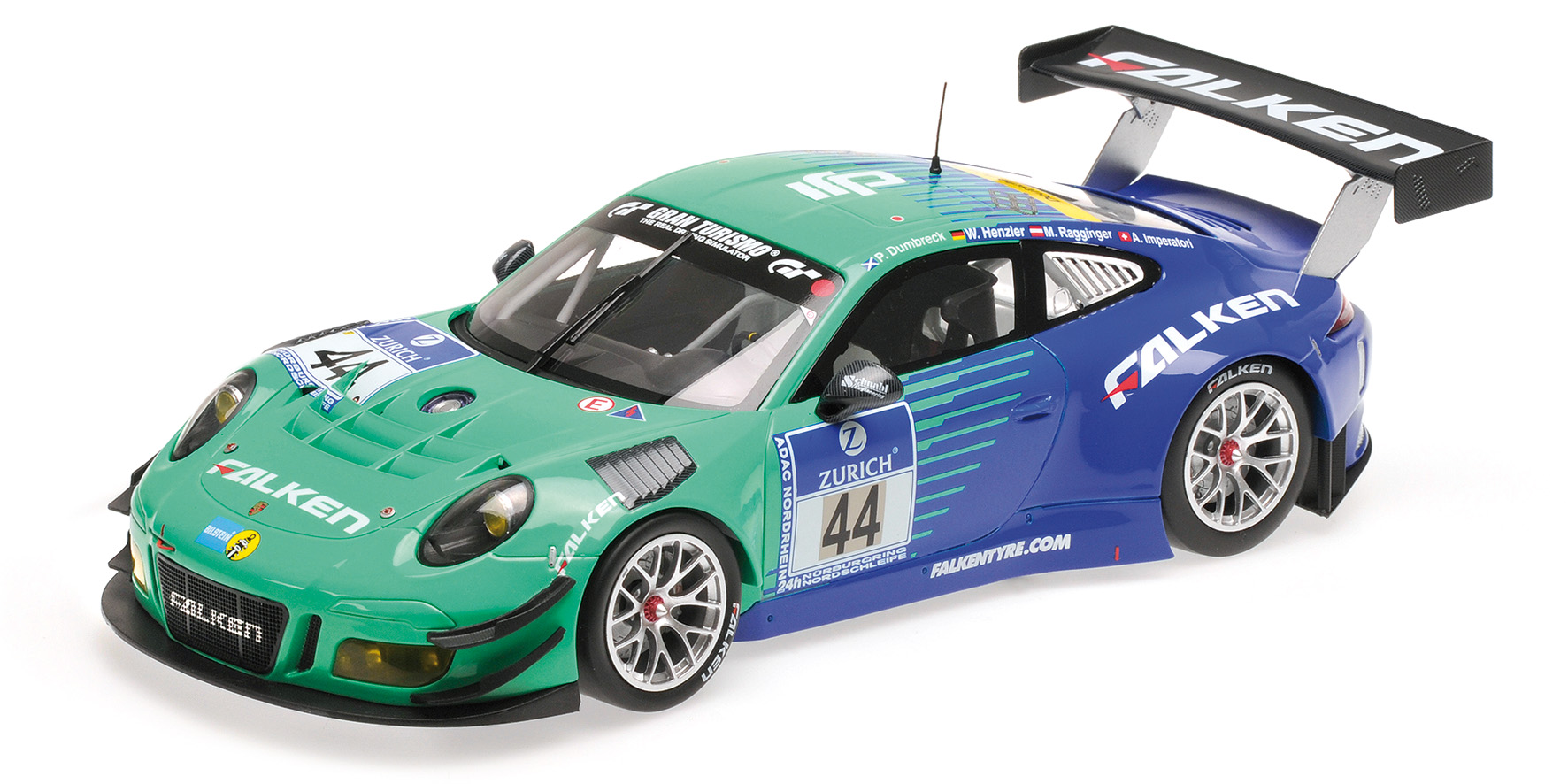 PORSCHE 911 GT3 R - HENZLER/DUMBRECK/RAGGINGER/IMPERATORI - ADAC ZÜRICH 24H RENNEN 2016