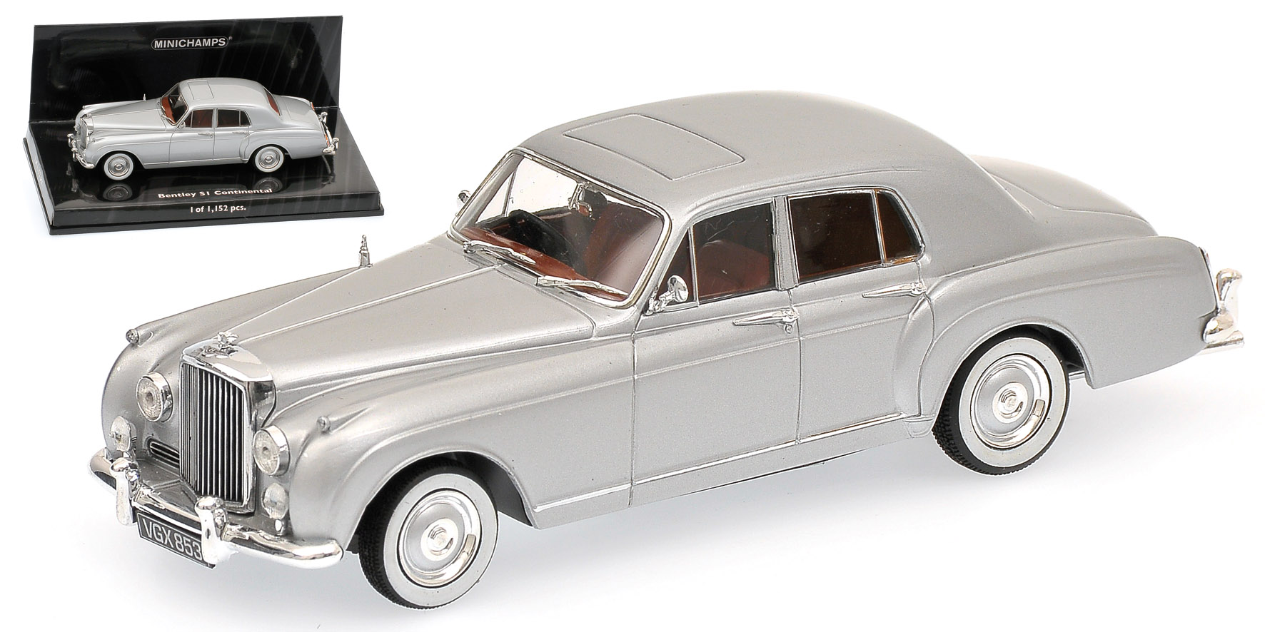 BENTLEY CONTINENTAL S1 - 1956 - SILVER