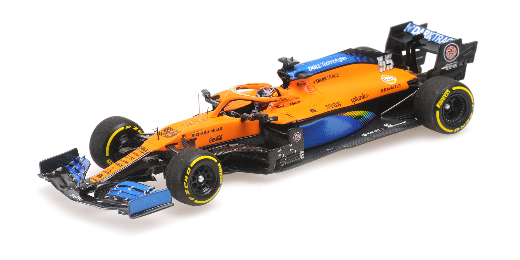 MCLAREN RENAULT MCL35 - CARLOS SAINZ - 2ND PLACE ITALIAN GP 2020