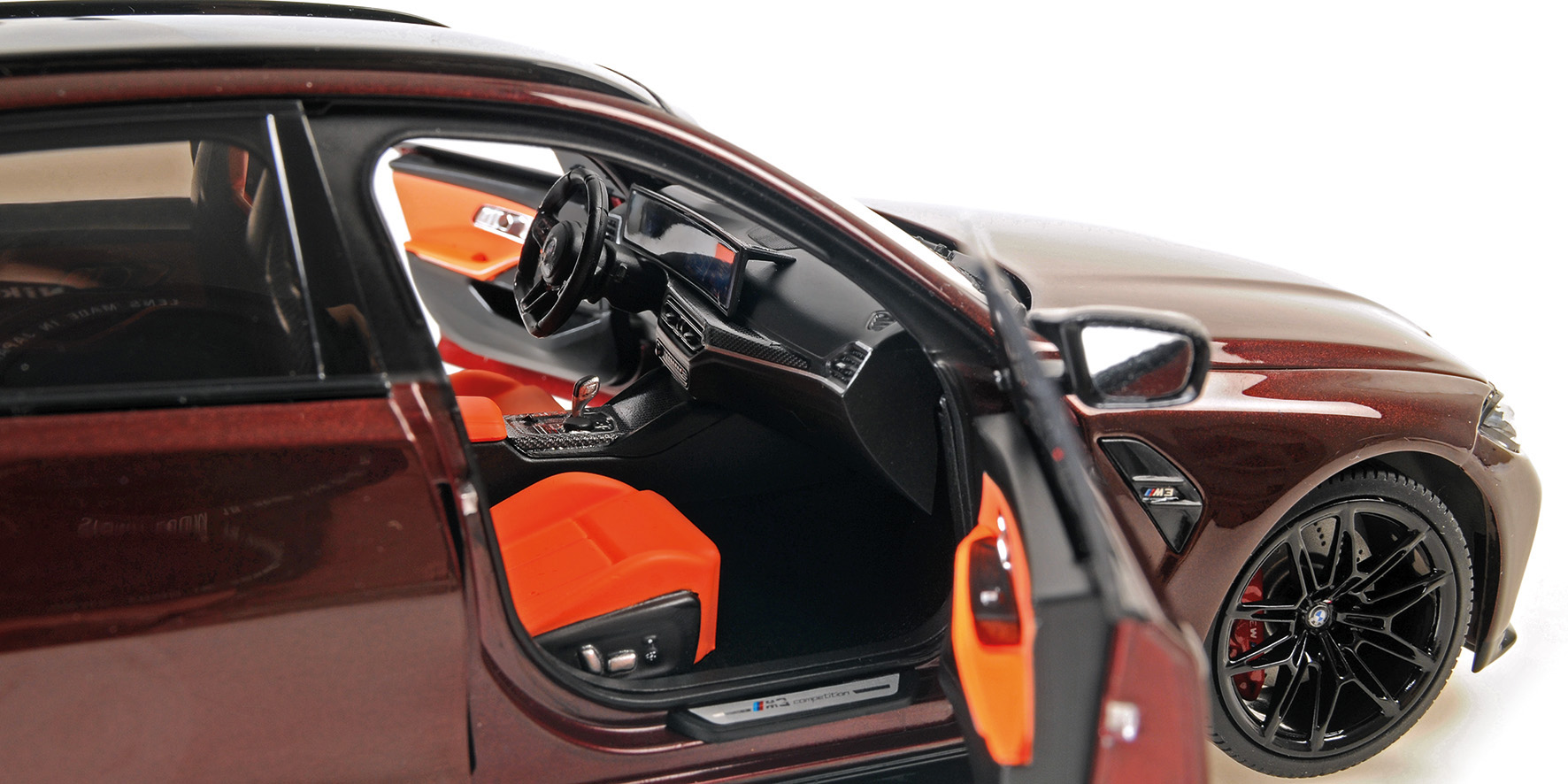 BMW M3 TOURING - 2024 - AVENTURINE RED W BLACK WHEELS AND TARTUFO INTERIOR