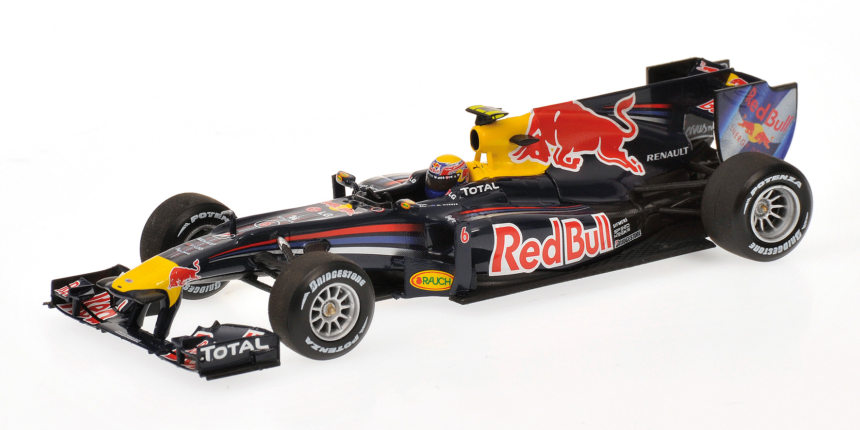 RED BULL RACING RENAULT RB6 - MARK WEBBER - 2010