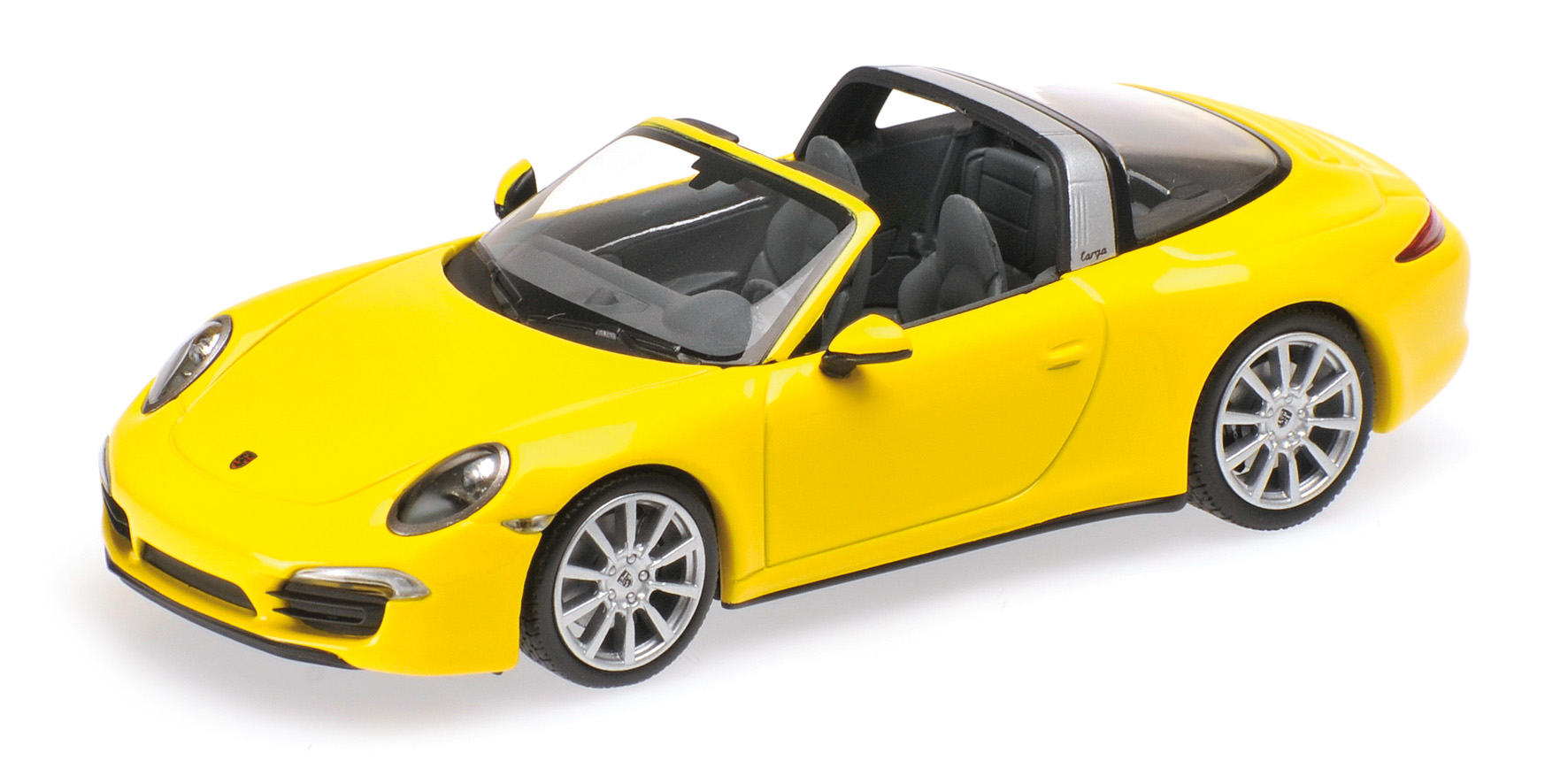 PORSCHE 911 TARGA - 2013 - YELLOW