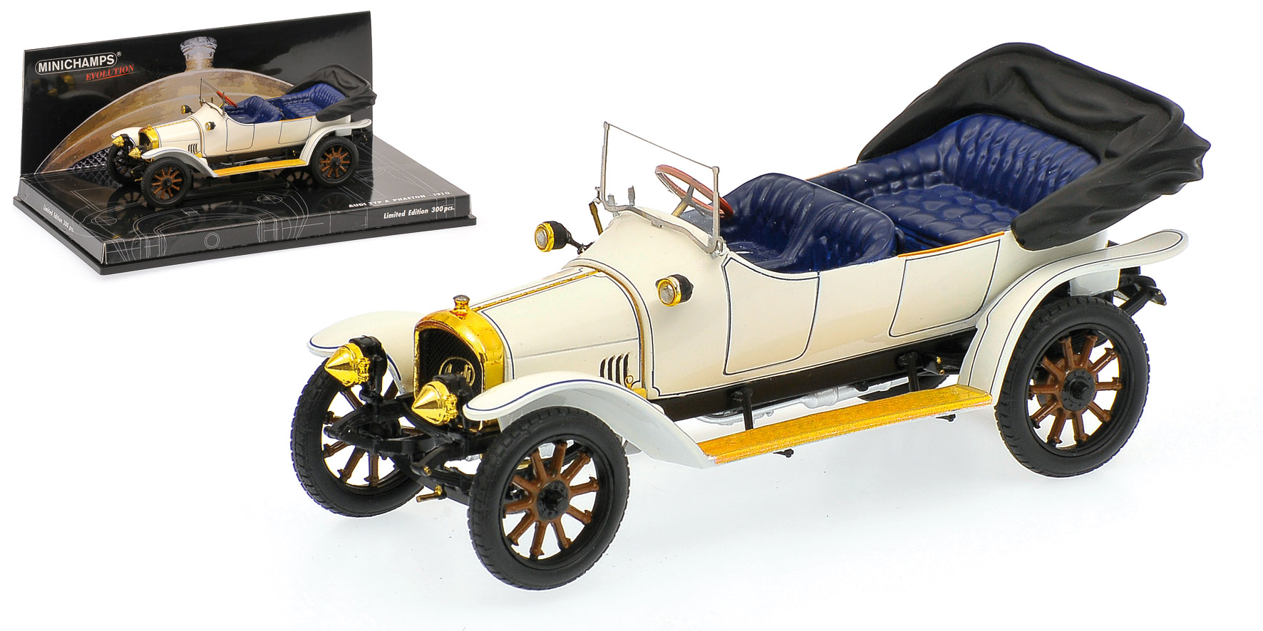 AUDI TYP A - 1910 - WHITE/BLUE