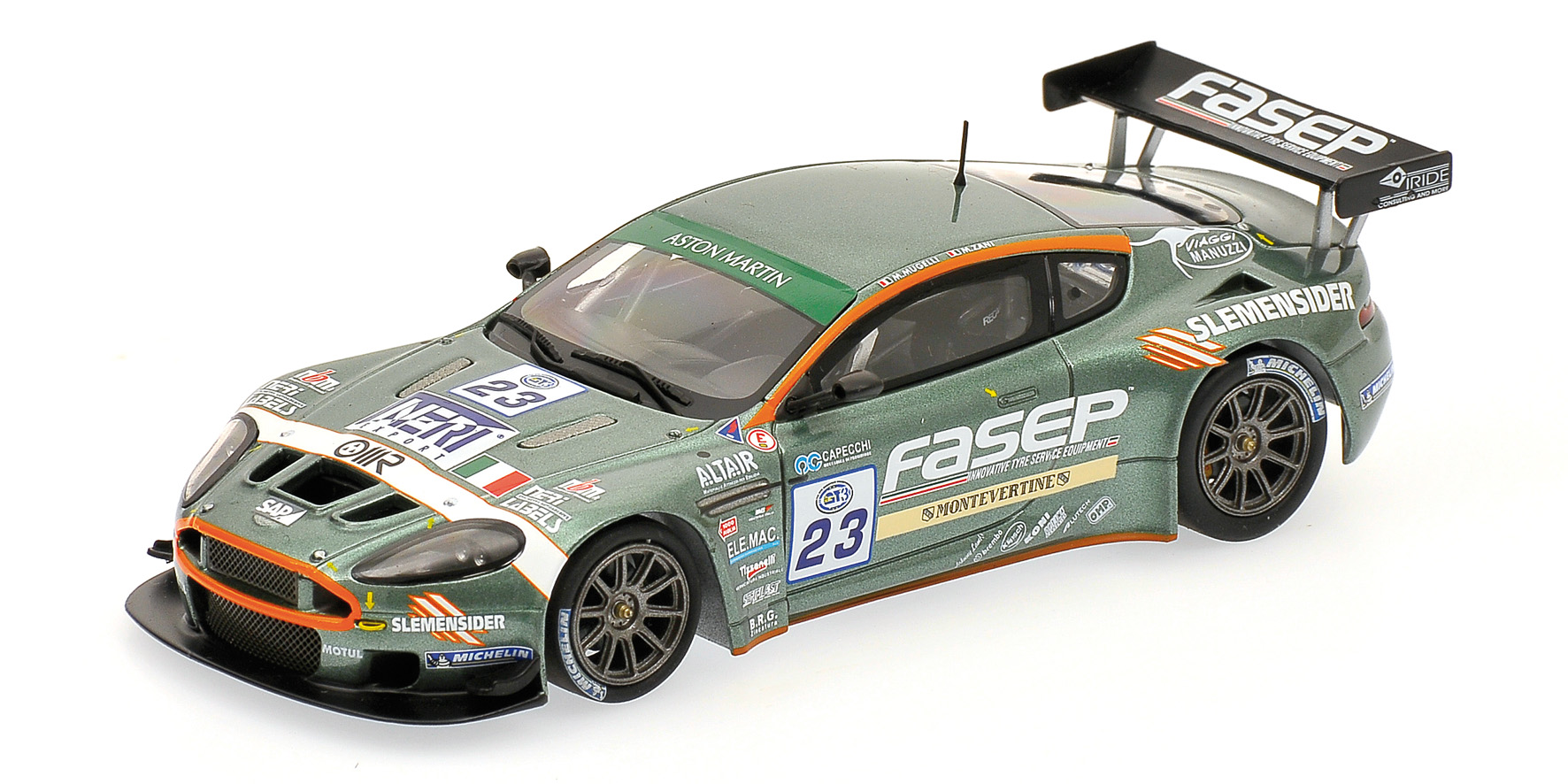 ASTON MARTIN DBRS9 - BMS SCUDERIA ITALIA - MUGELLI/ZANI - FIA GT3 RACE SPA-FRANCHORCHAMPS - 2006