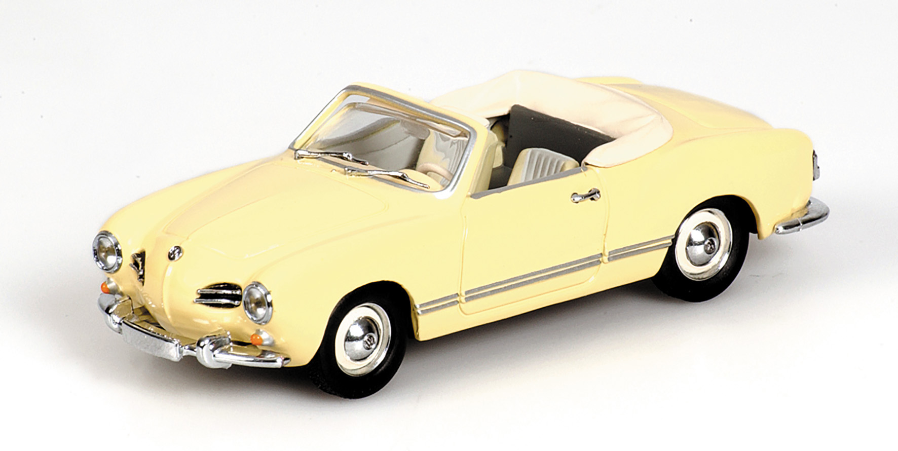 VOLKSWAGEN KARMANN GHIA CABRIOLET - 1957 - YELLOW