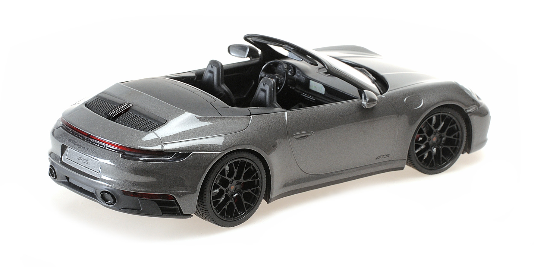 PORSCHE 911 CARRERA 4 GTS CABRIOLET - 2020 - GREY METALLIC