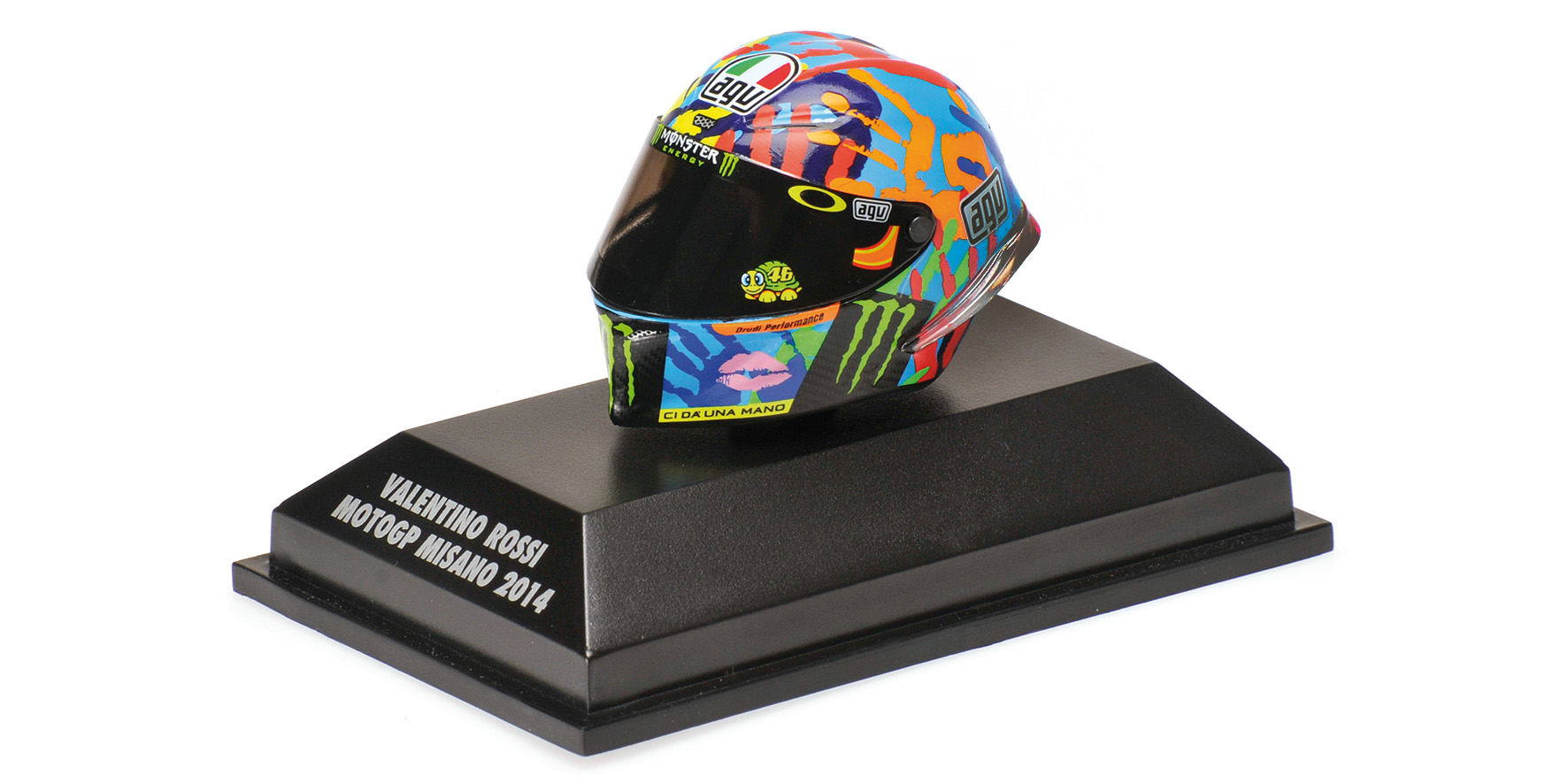 AGV HELMET - VALENTINO ROSSI - MOTOGP MISANO 2014